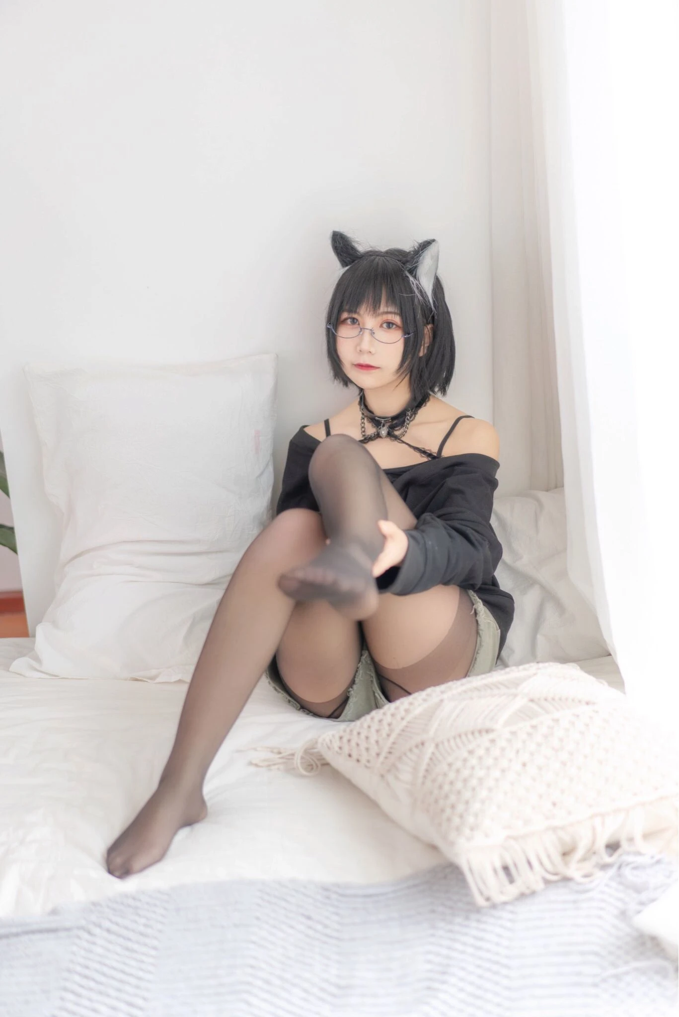 COSER美女逐月su 日常猫娘插图4