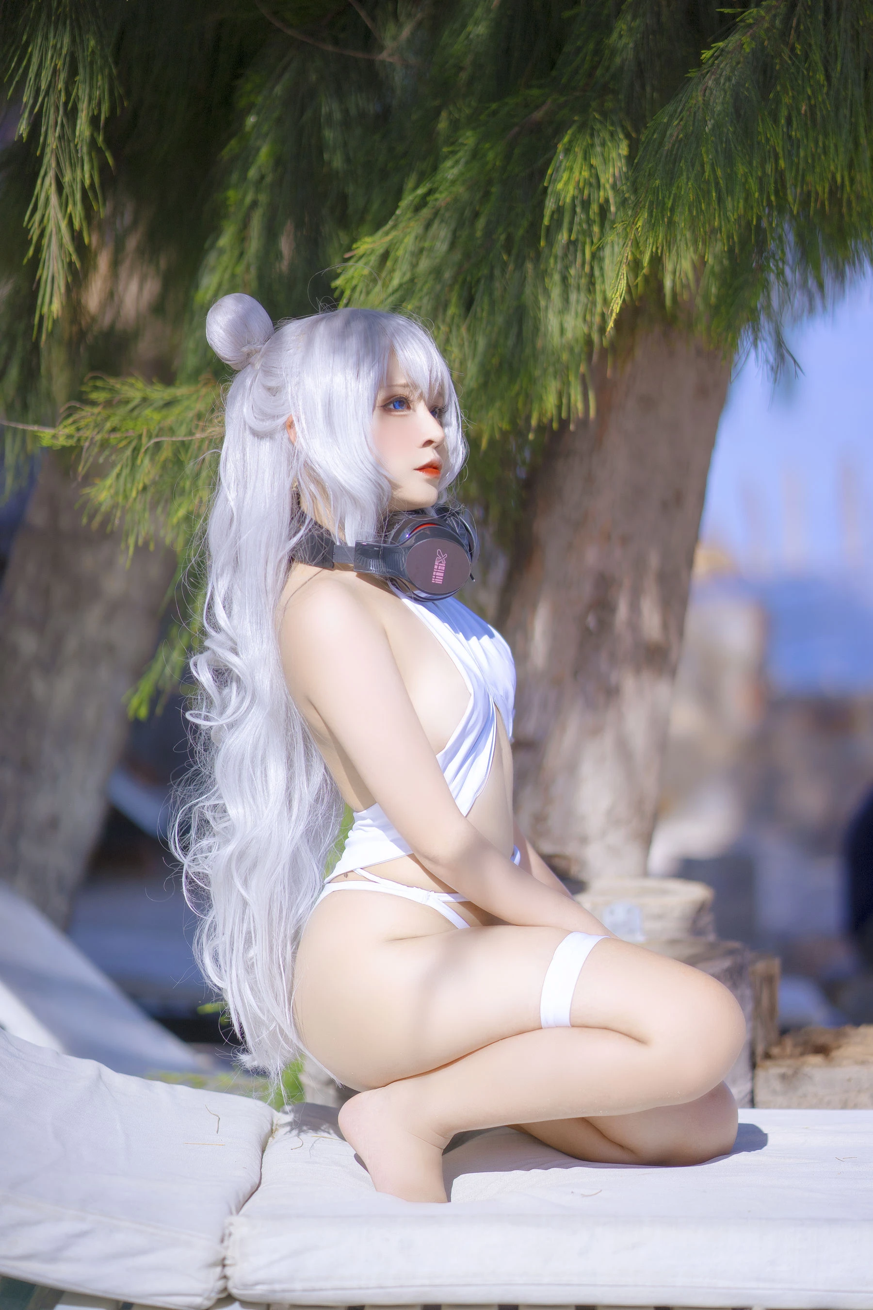 Sayo Momo – Azur Lane Le Malin bikini插图2