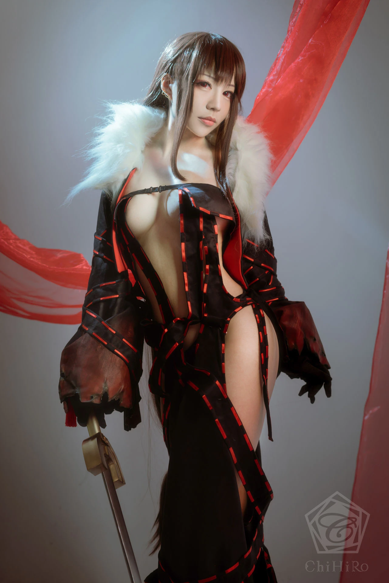 Cos千寻大人 虞姬插图2