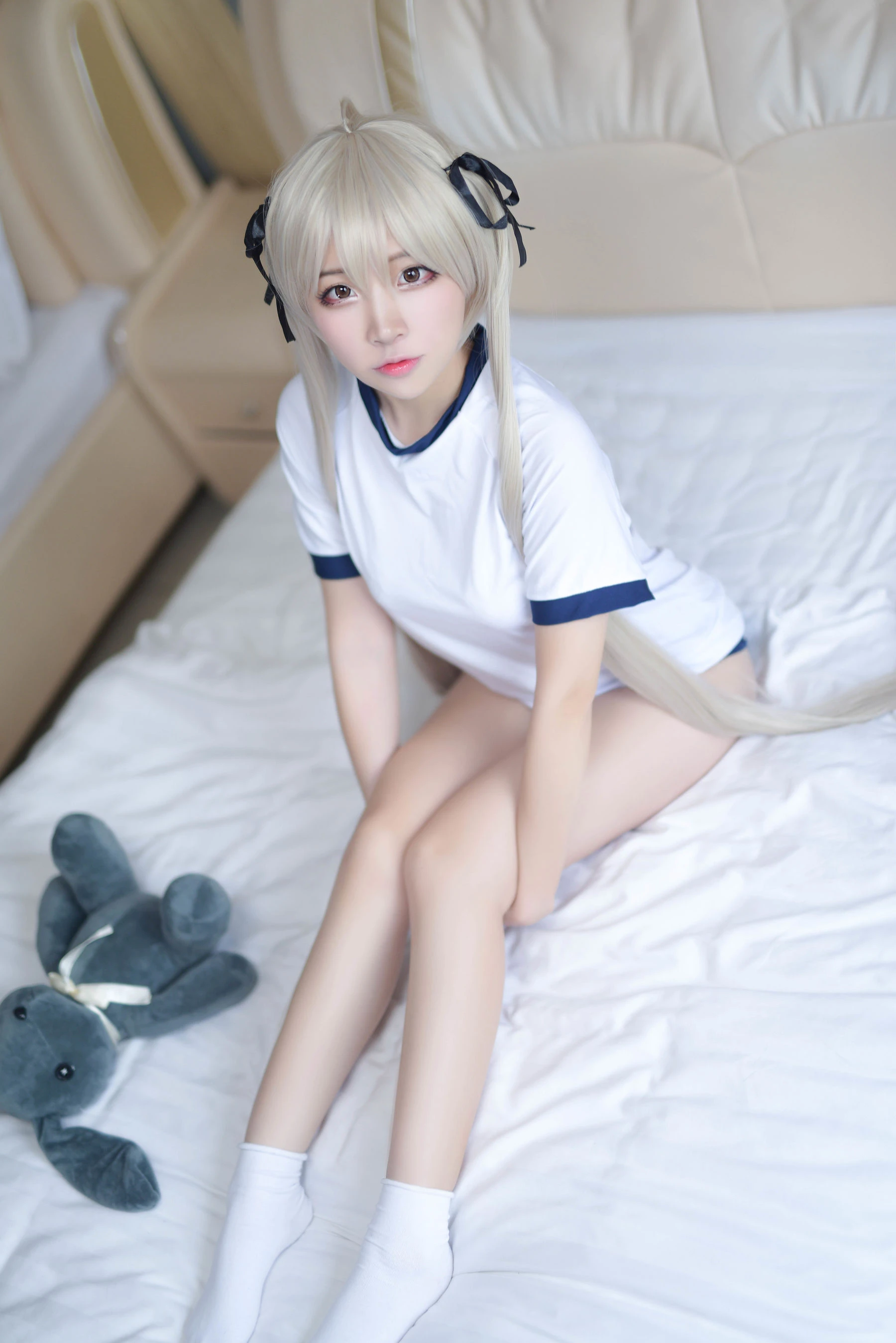 人气Coser二佐Nisa – 穹妹运动服插图6