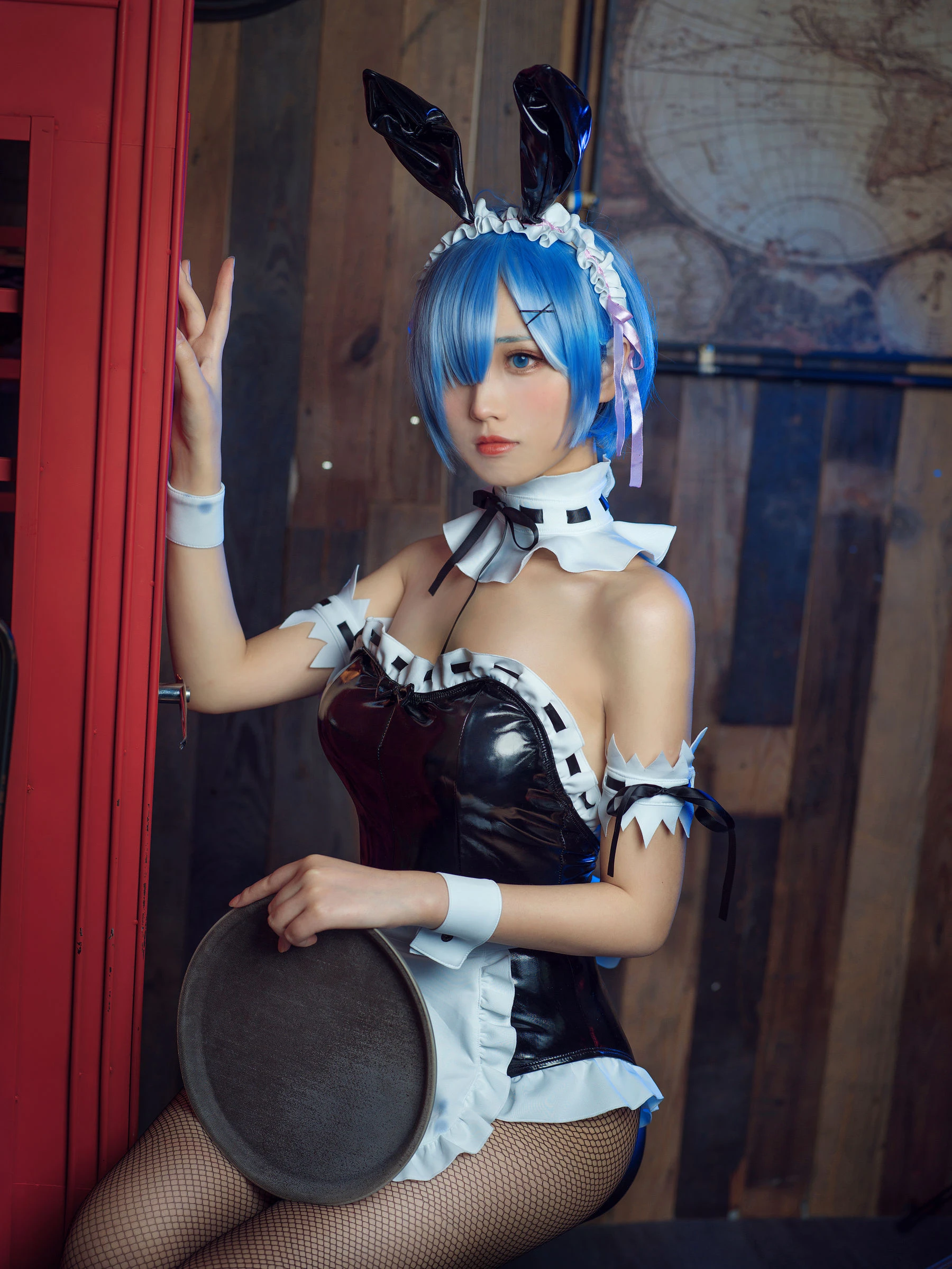 次元少女念雪ww – 蕾姆兔女郎插图2