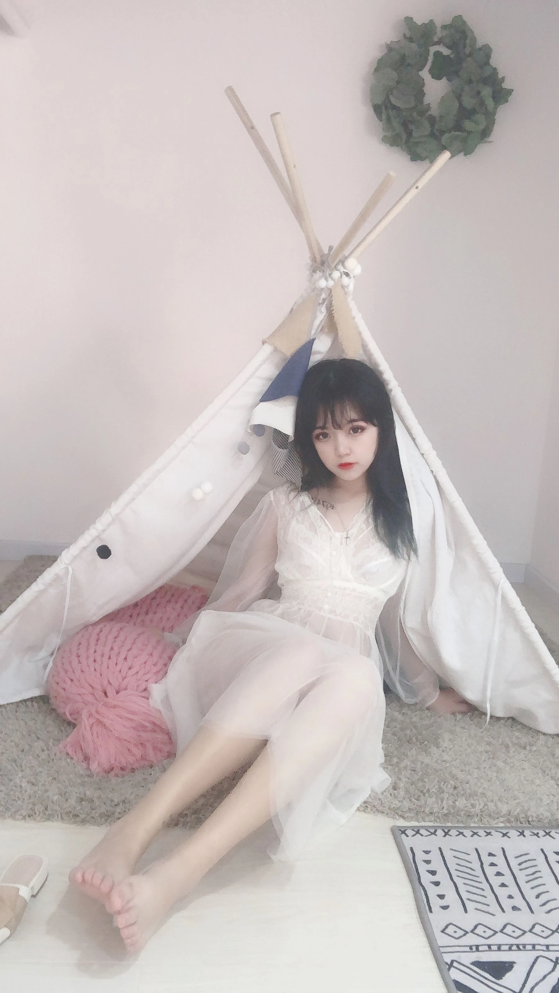 安妮 – 白色纱裙插图4