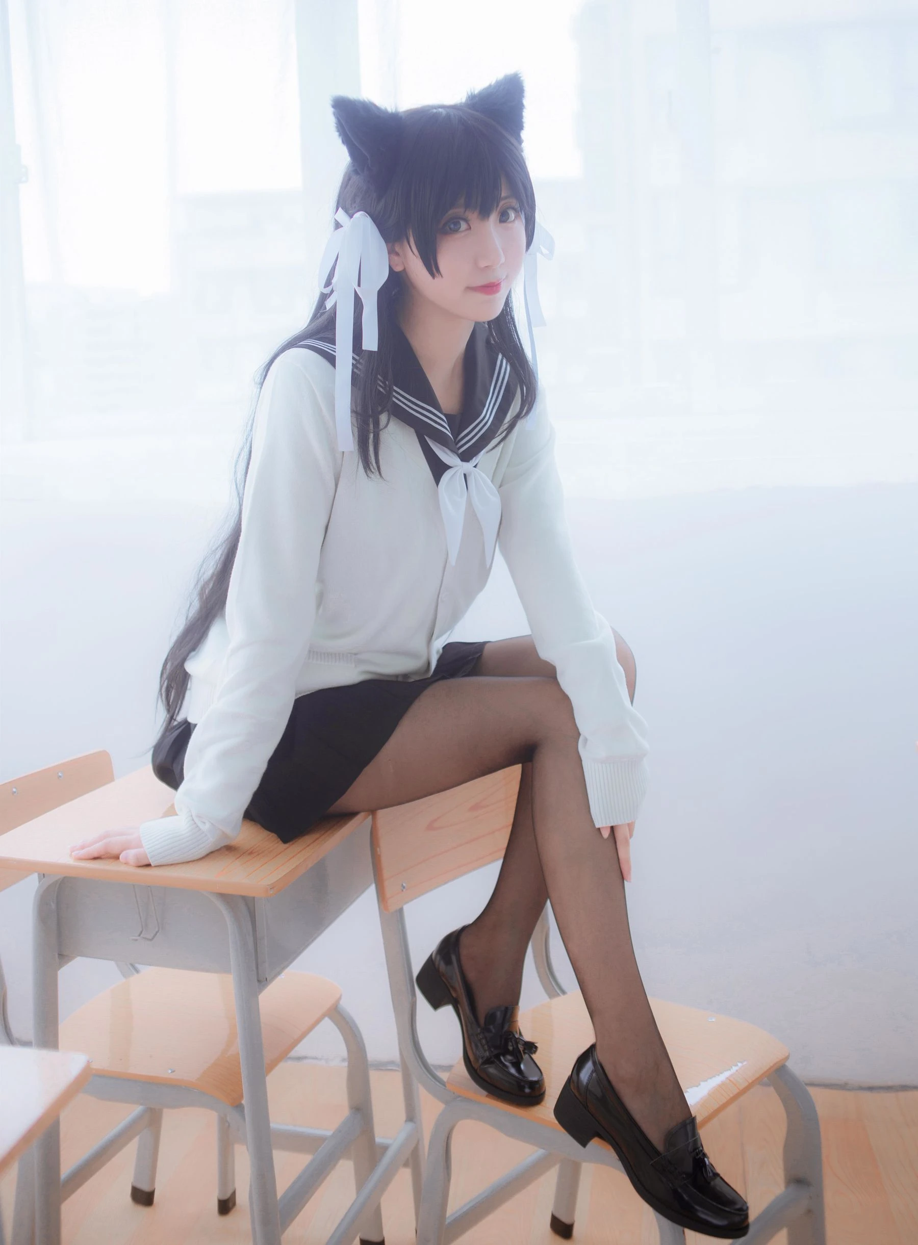 人气Coser黑川 獒犬制服插图4