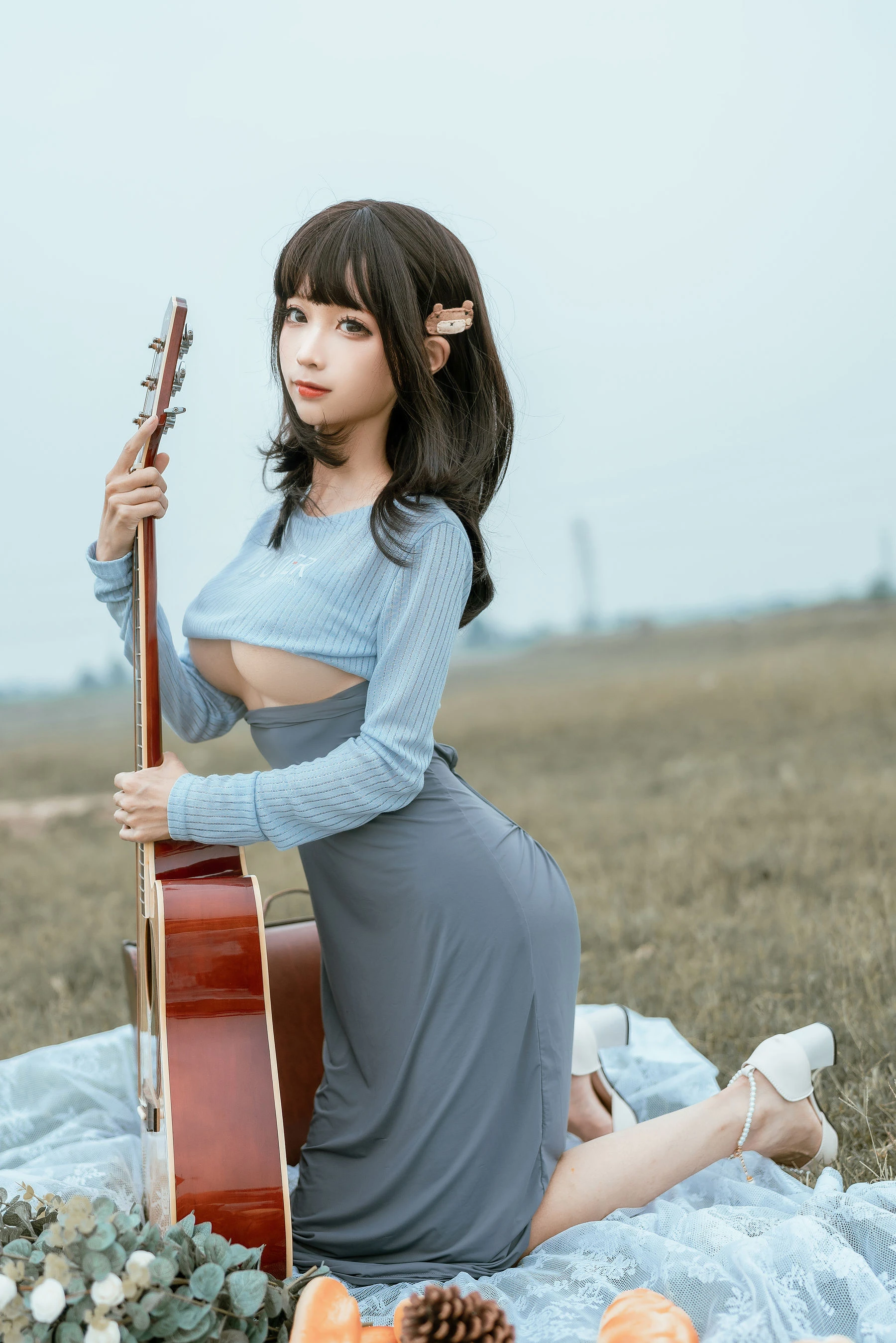 动漫博主蠢沫沫 – 吉他妹妹 [50P]插图6