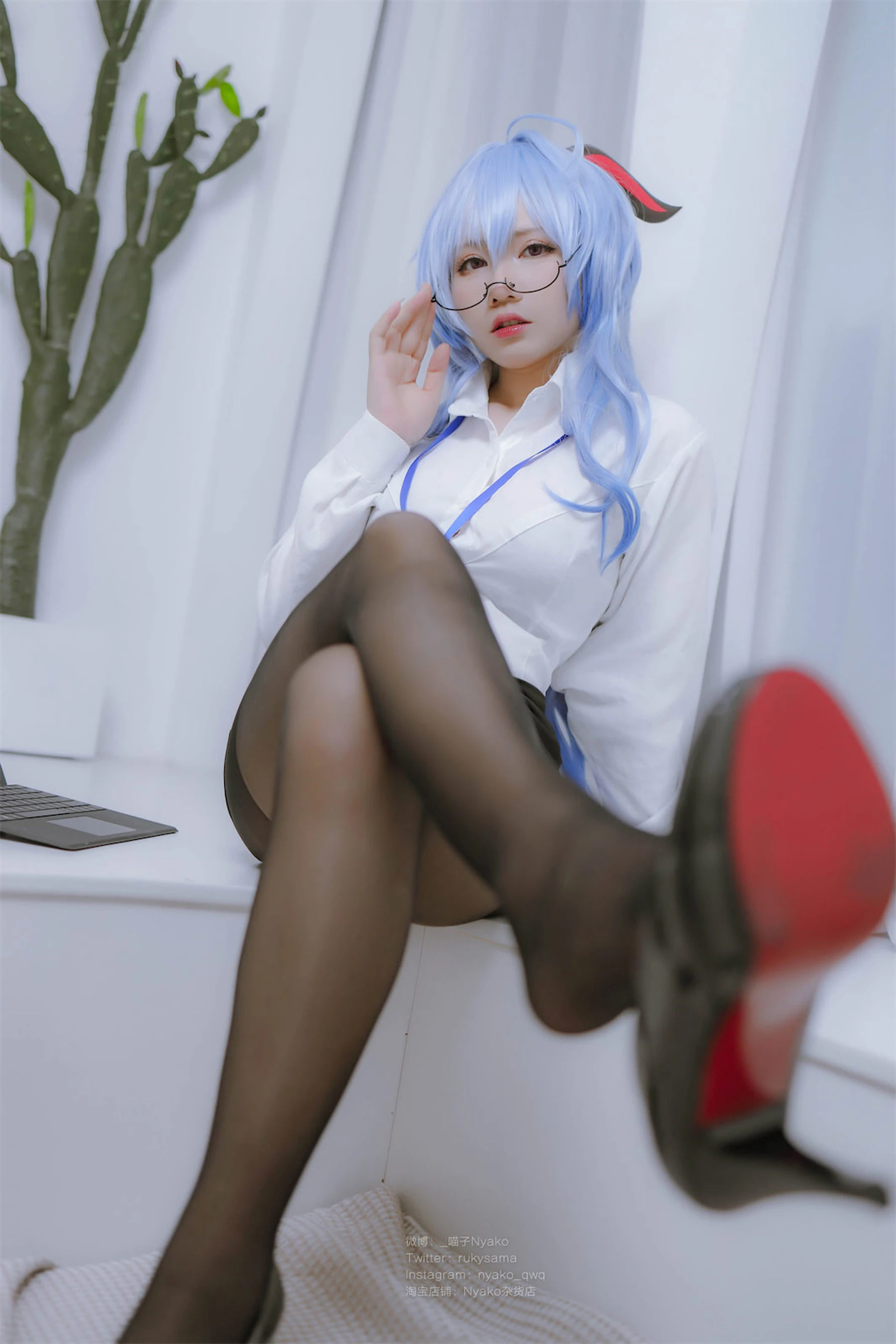 Nyako喵子 – 原神甘雨OL插图2