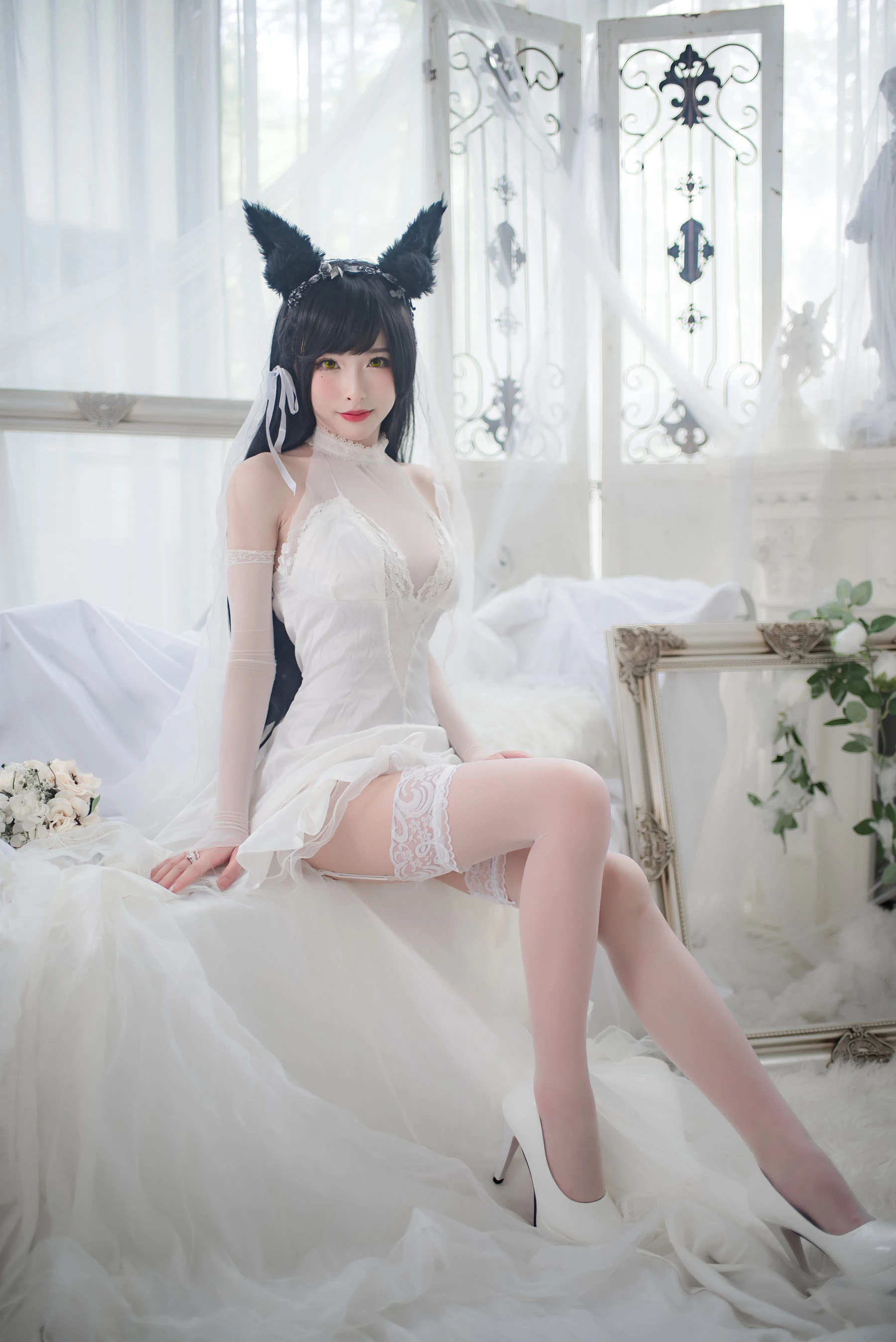 尤物清水由乃 – 爱宕婚纱插图6