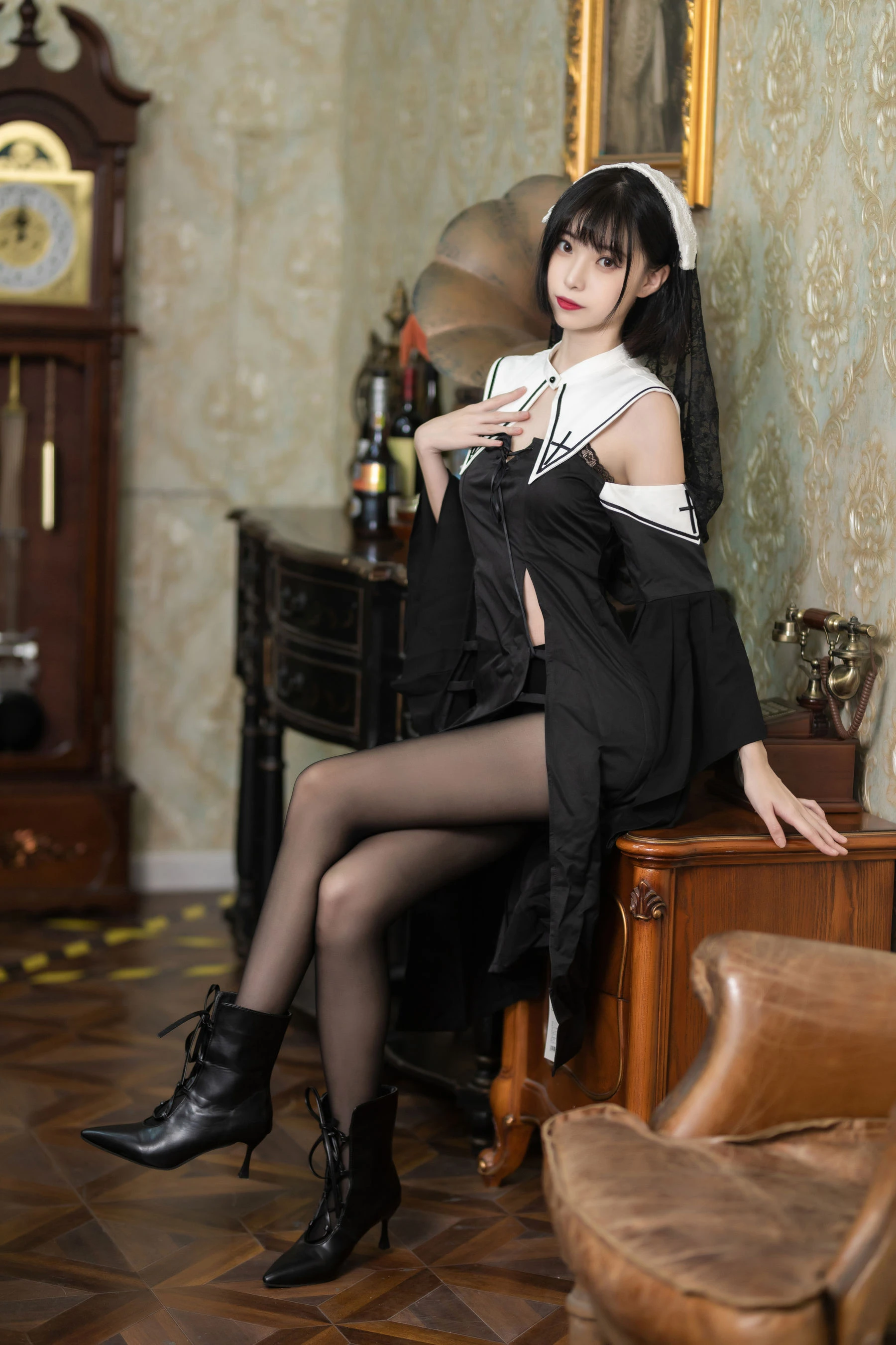 许岚(叁月life) – 暗黑修女插图7