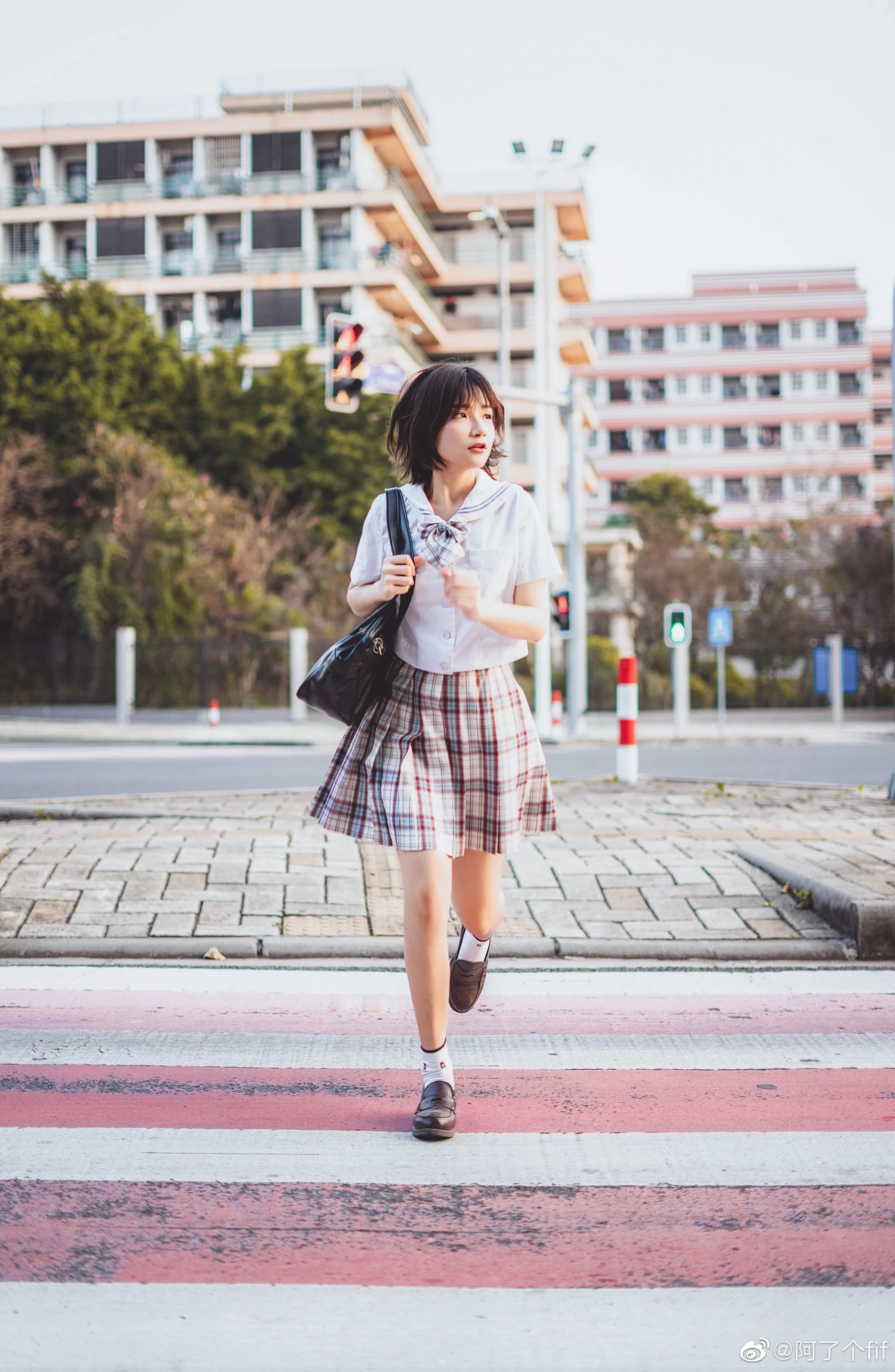 动漫博主阿了个fifi – 阳光JK插图4