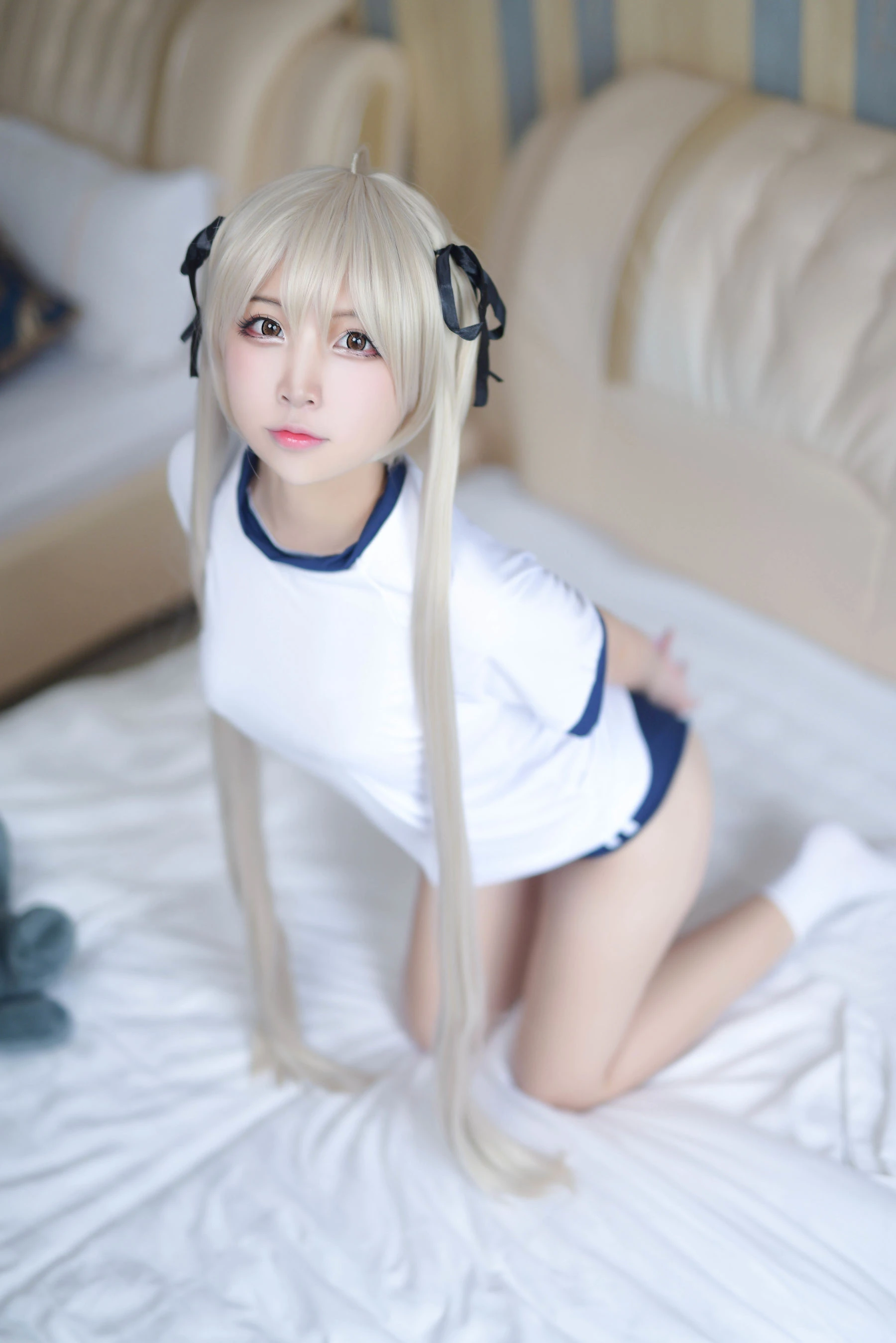 人气Coser二佐Nisa – 穹妹运动服插图8