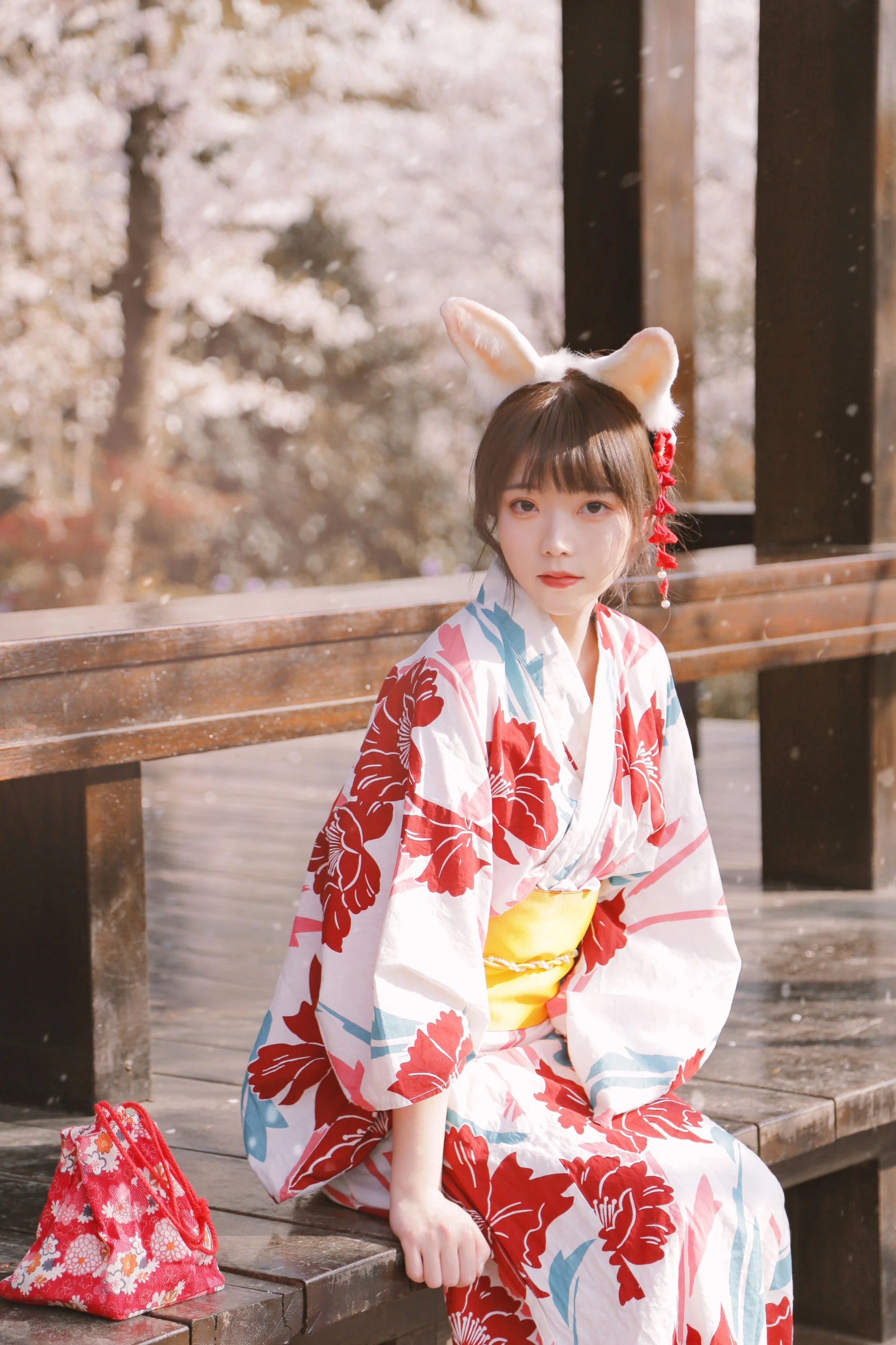 可爱妹子Fushii_海堂 – 樱花兔兔插图4