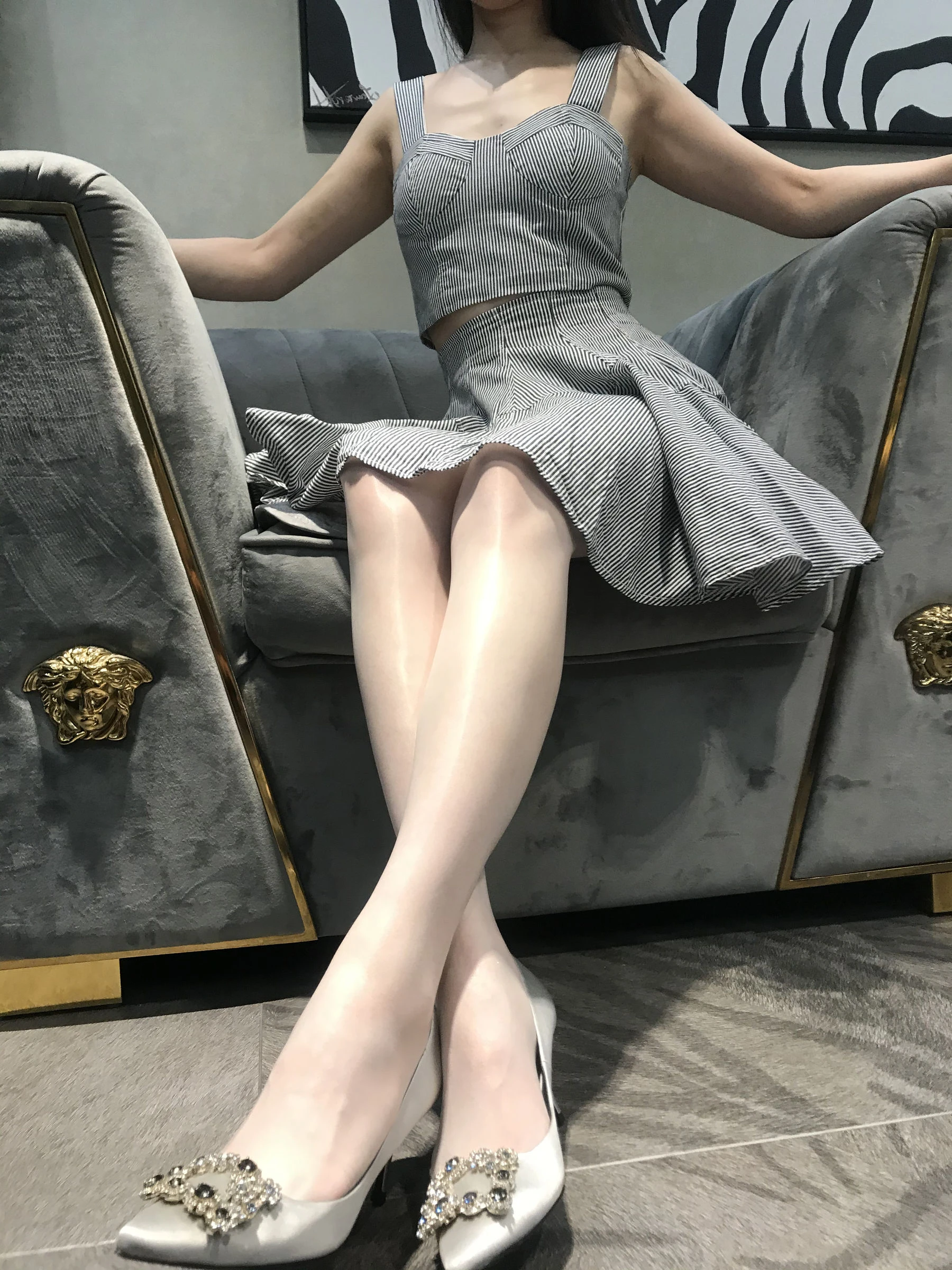 丝足博主麋鹿_Monroe 2020.07.06 百变妖姬插图4