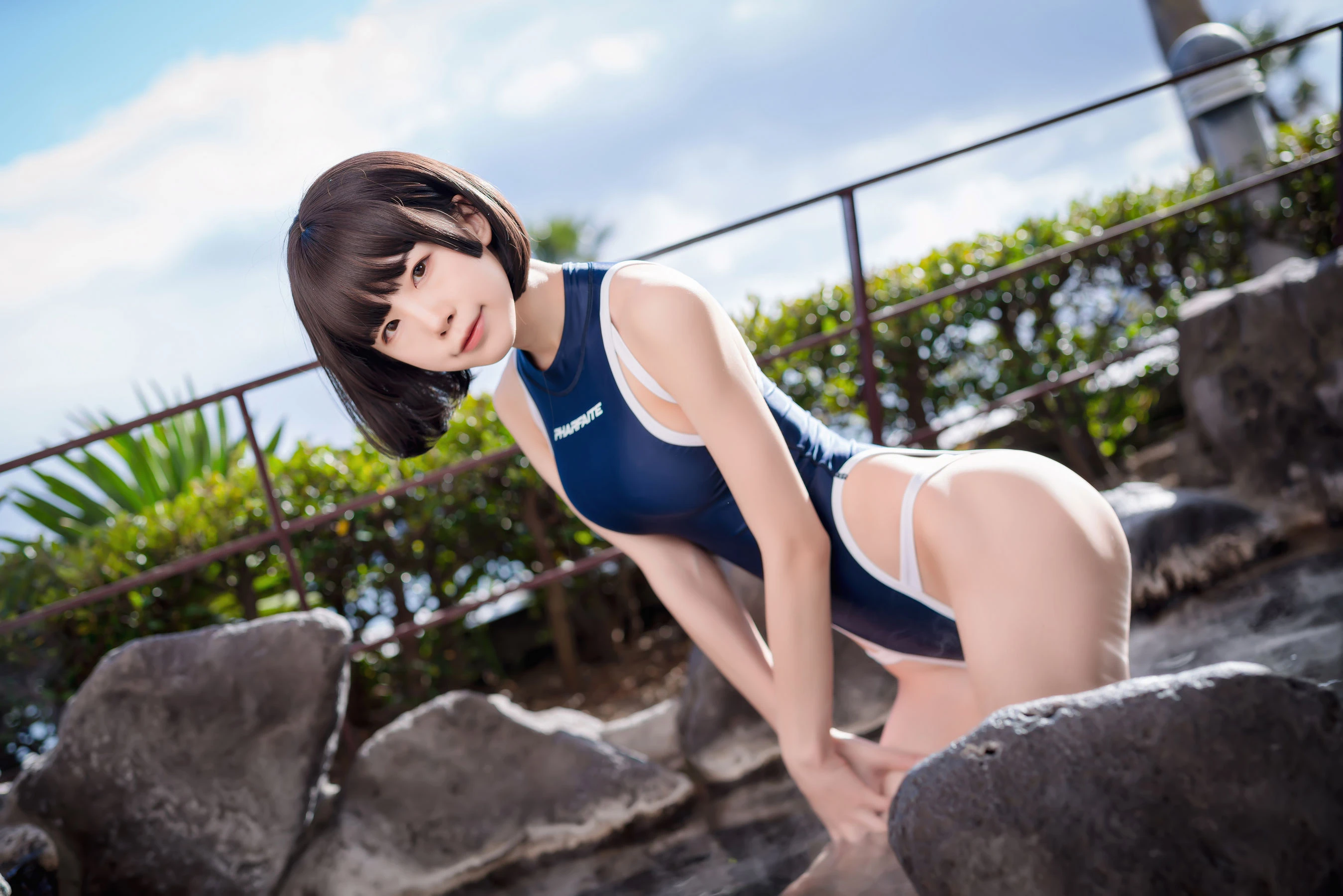 动漫博主水淼aqua – 竞泳水着插图3
