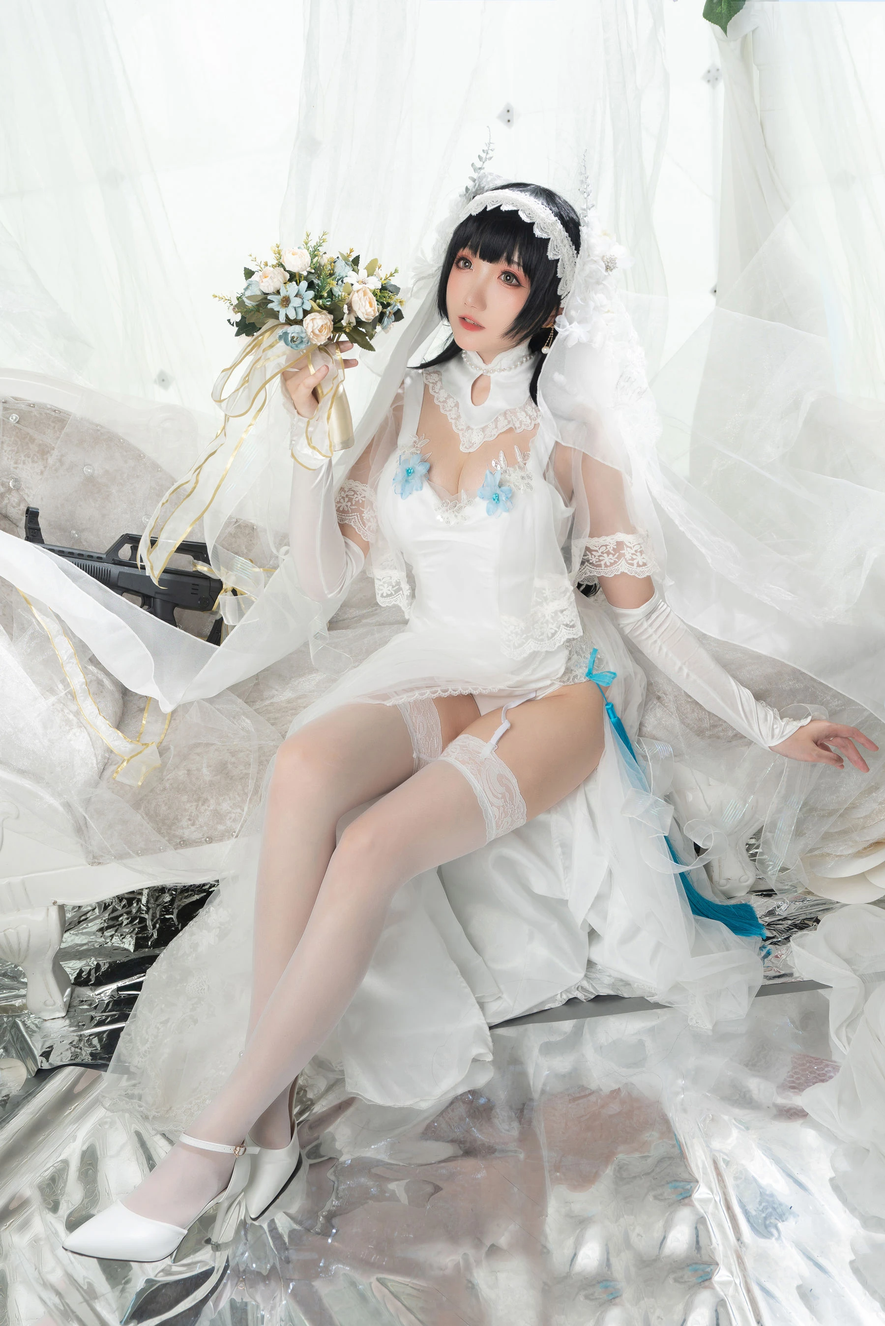 Coser瓜希酱福利 – 95式花嫁插图3