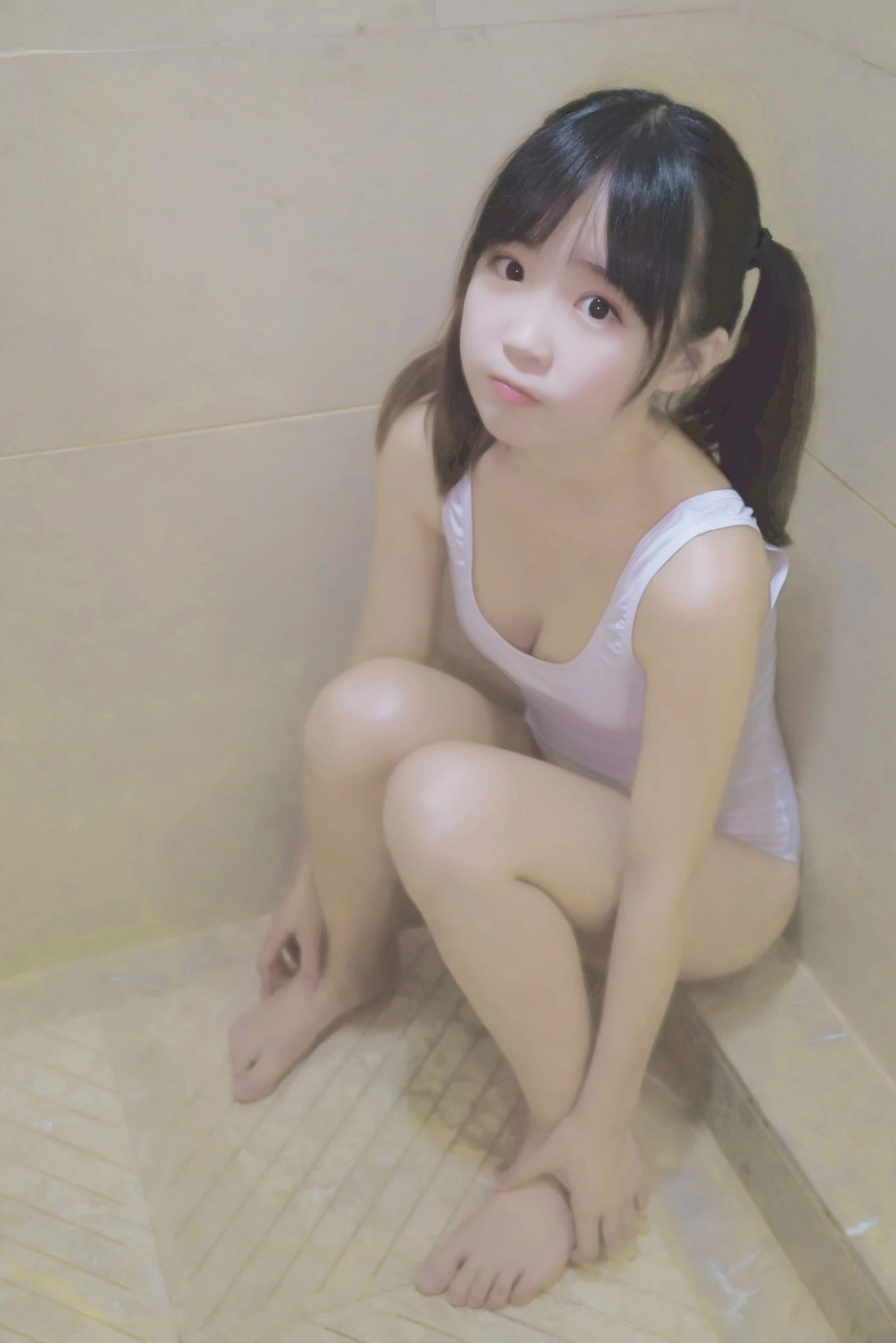 萝莉御子Yumiko 白色死库水插图1