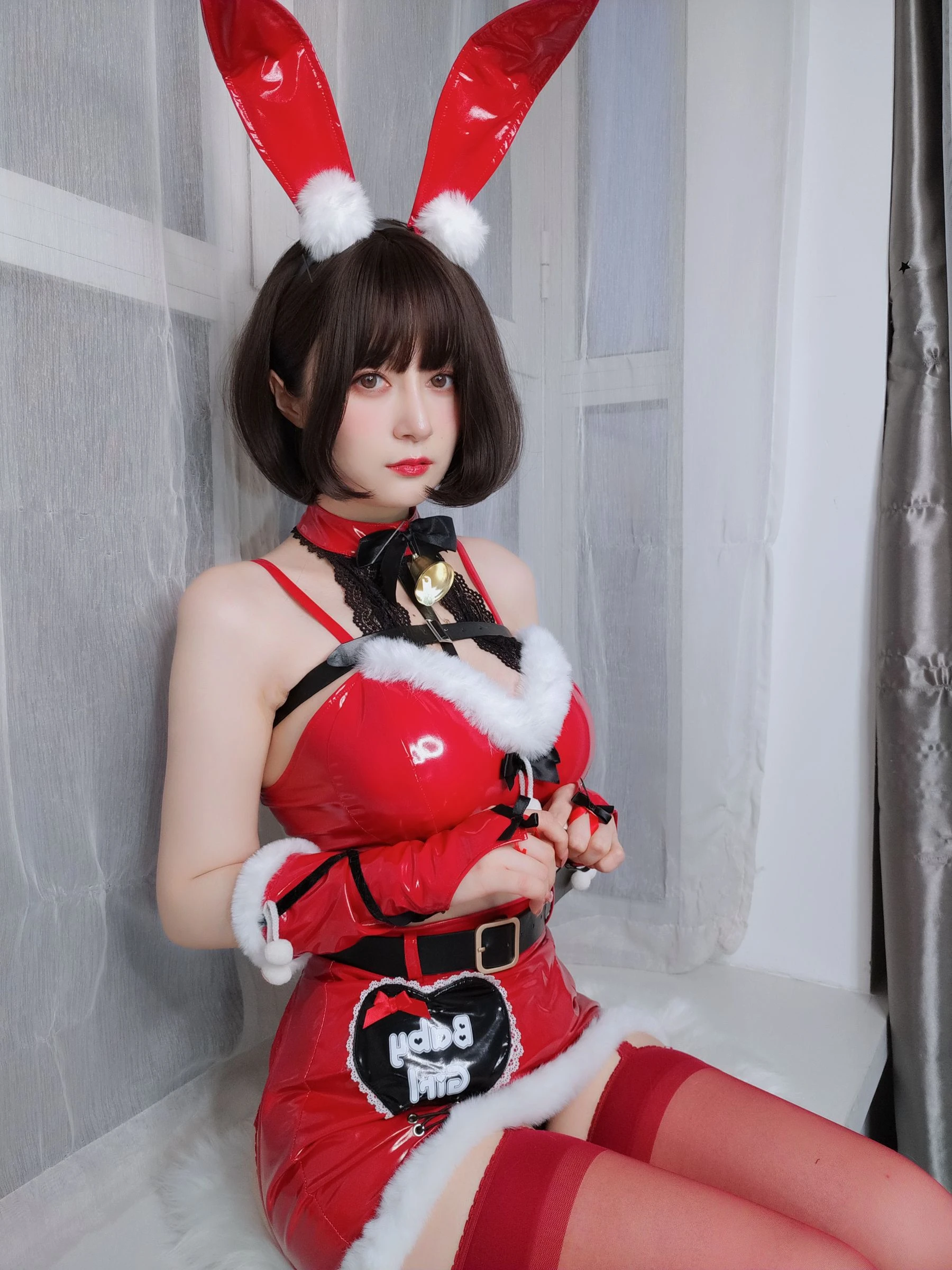 Coser小姐姐白银 – Christmas Bunny插图8