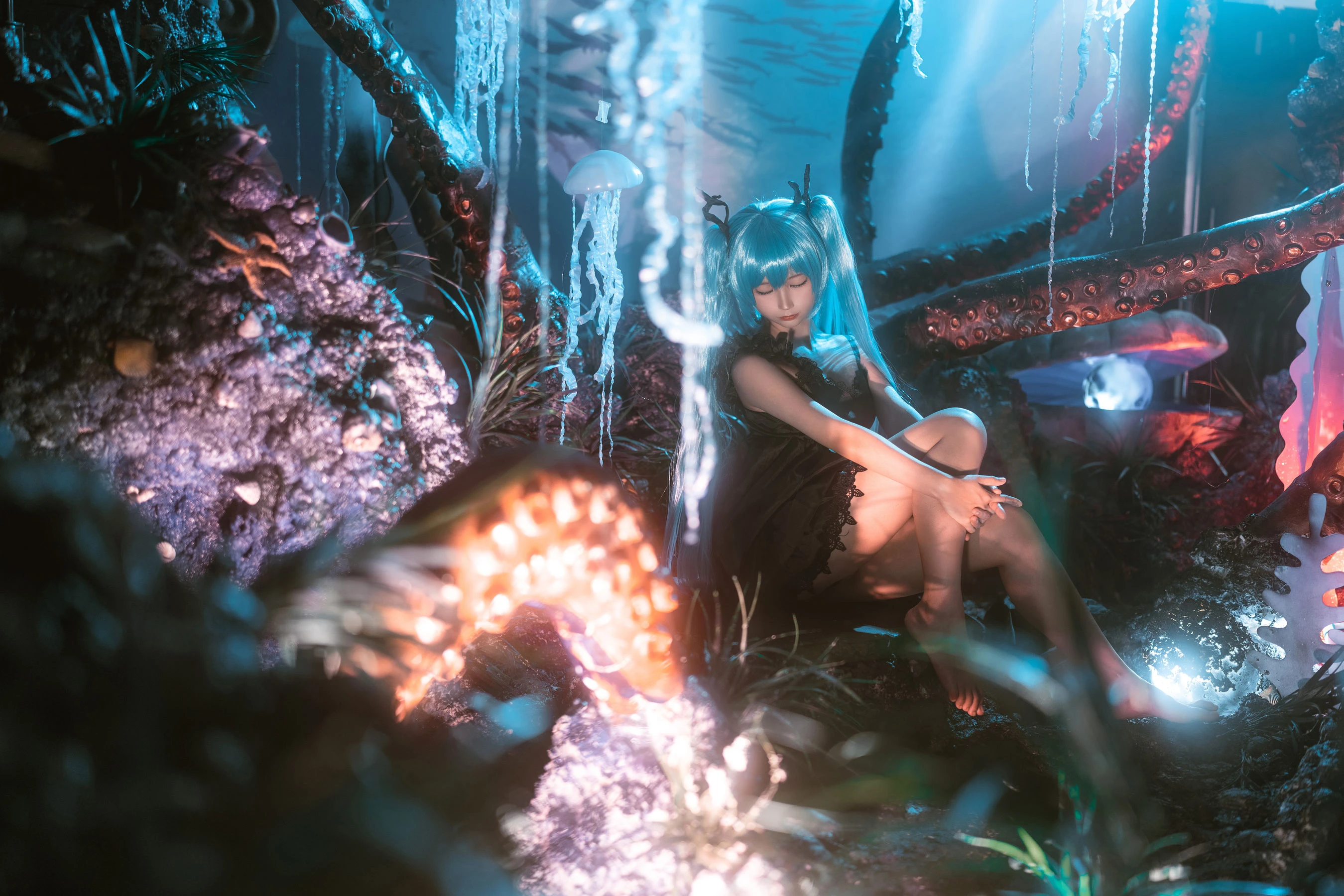 动漫博主蠢沫沫 – 深海少女 [44P]插图1