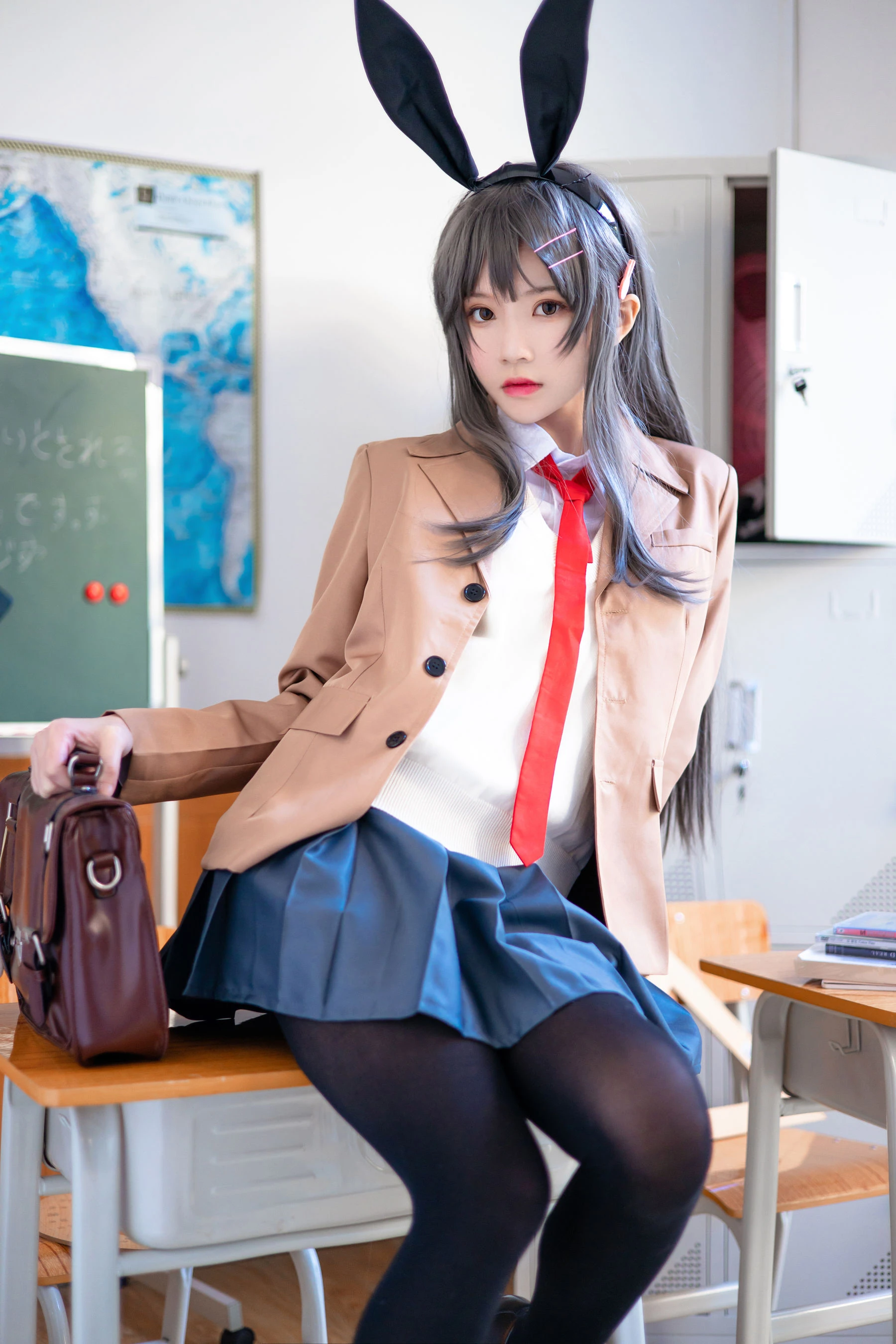 桜桃喵 – 麻衣JK插图3