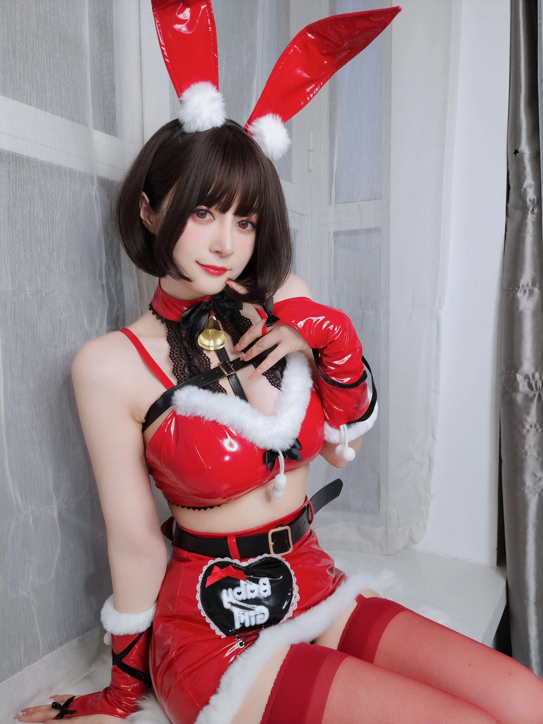 Coser小姐姐白银 – Christmas Bunny插图7