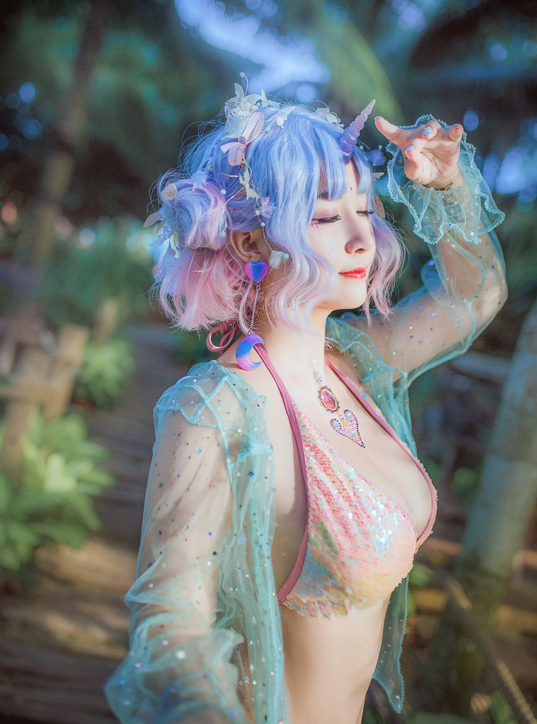 巨乳猫九酱Sakura – 兽の物语插图5