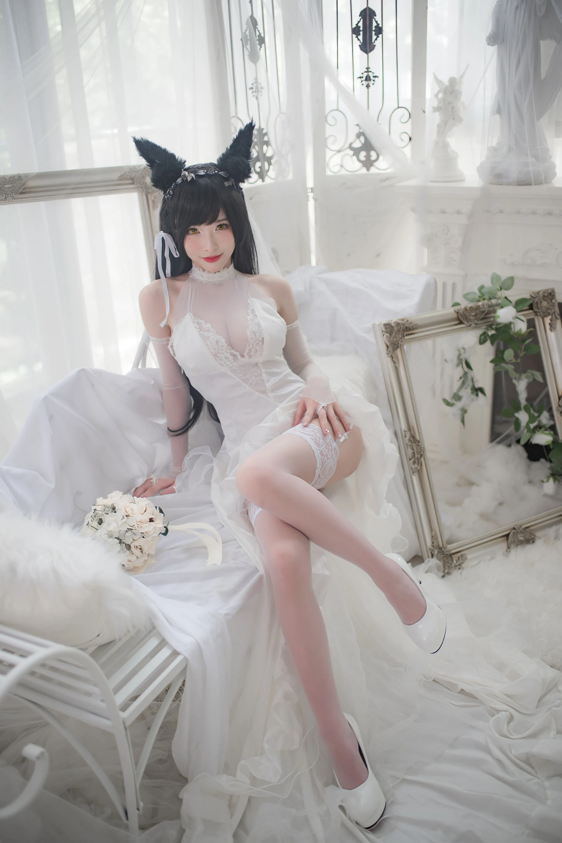 尤物清水由乃 – 爱宕婚纱插图8
