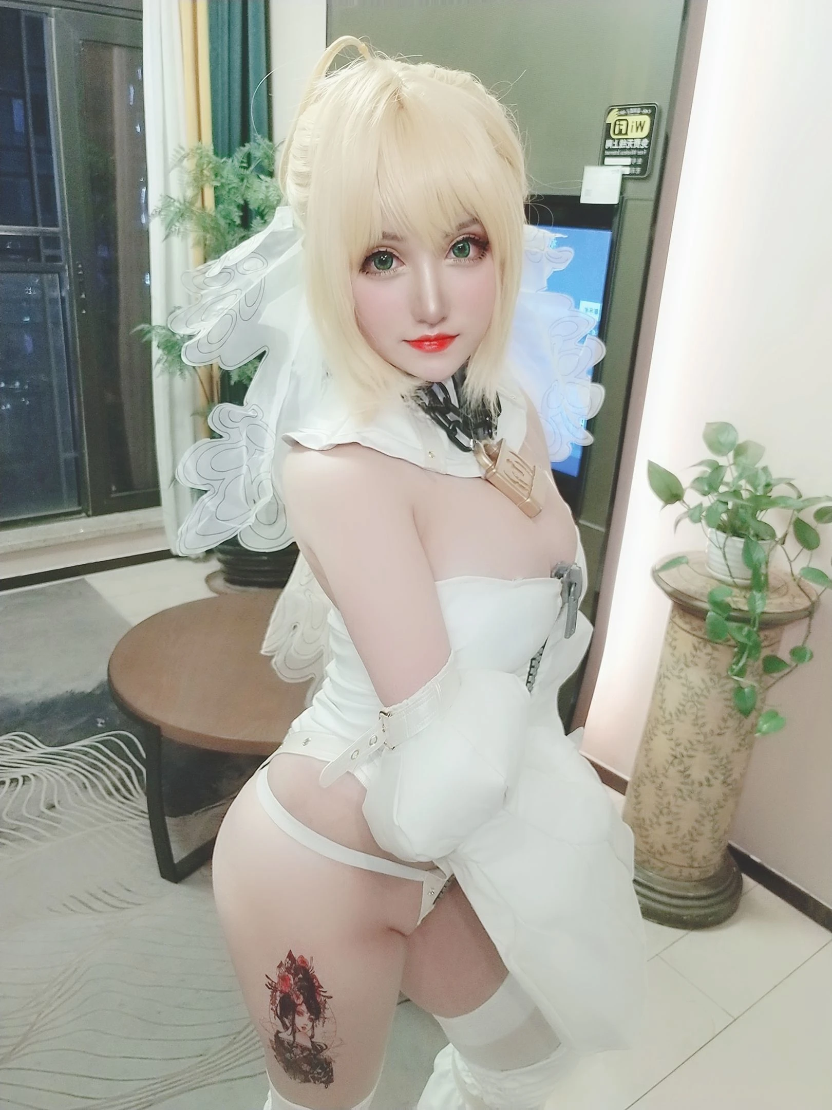 夏鸽鸽不想起床 尼禄花嫁插图1