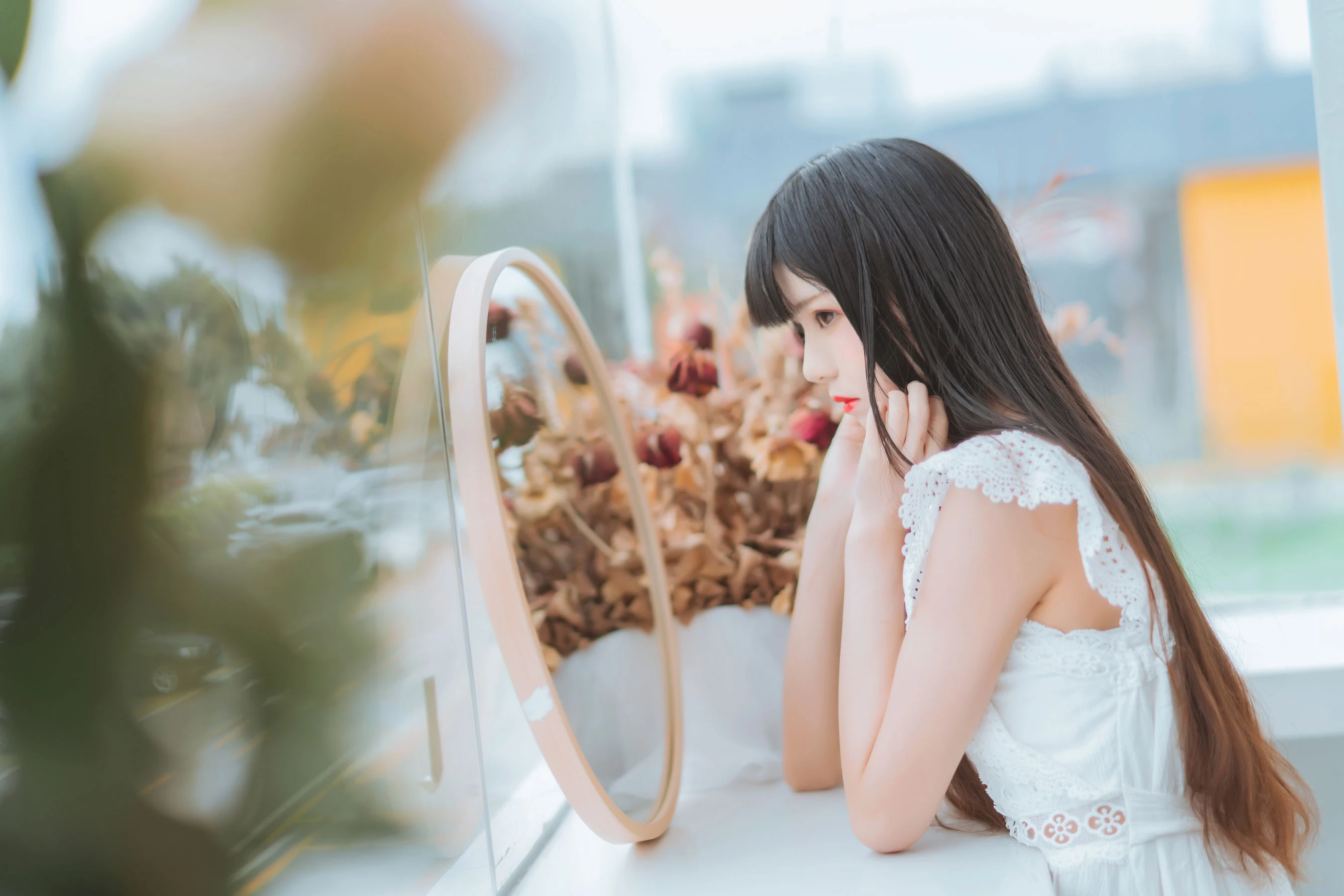 桜桃喵 – 清新之白花花插图6