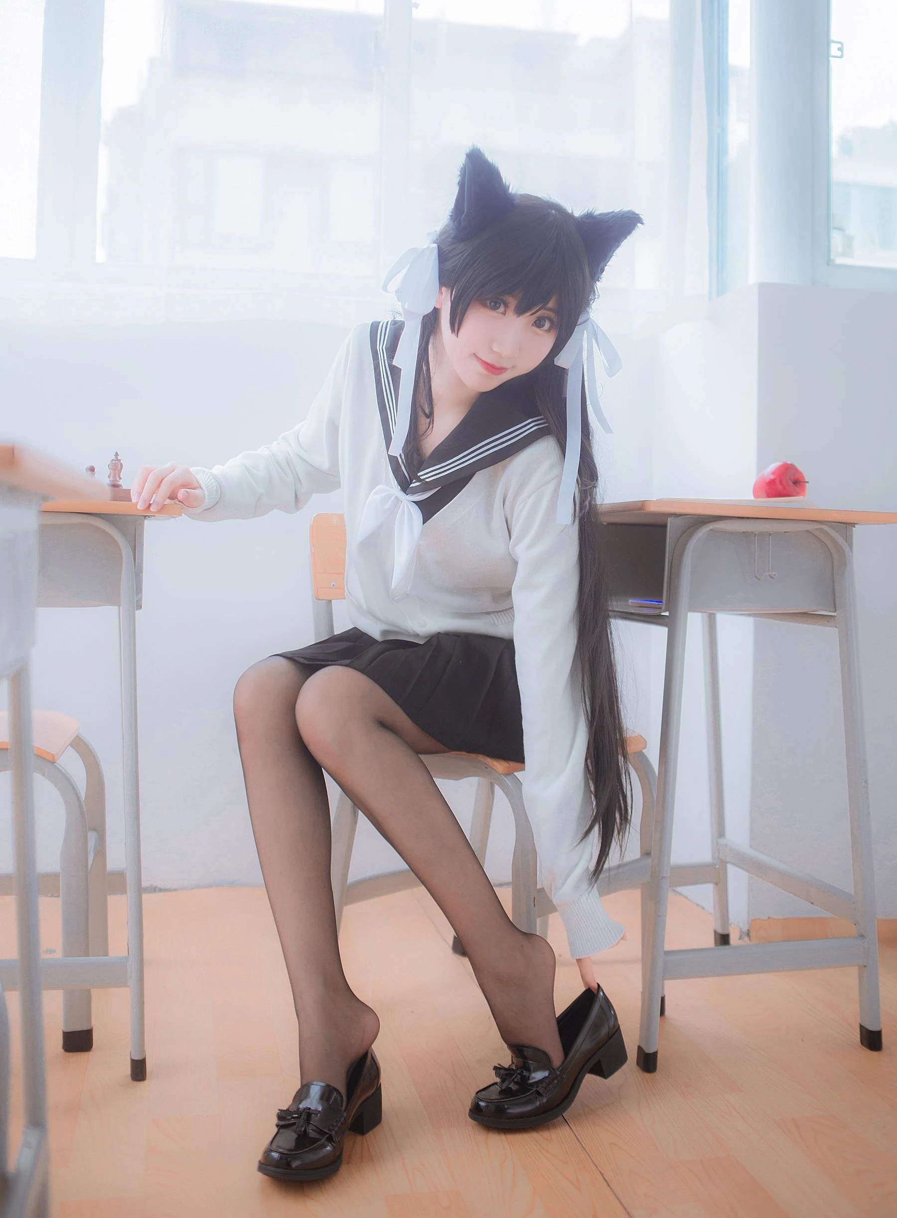 人气Coser黑川 獒犬制服插图2