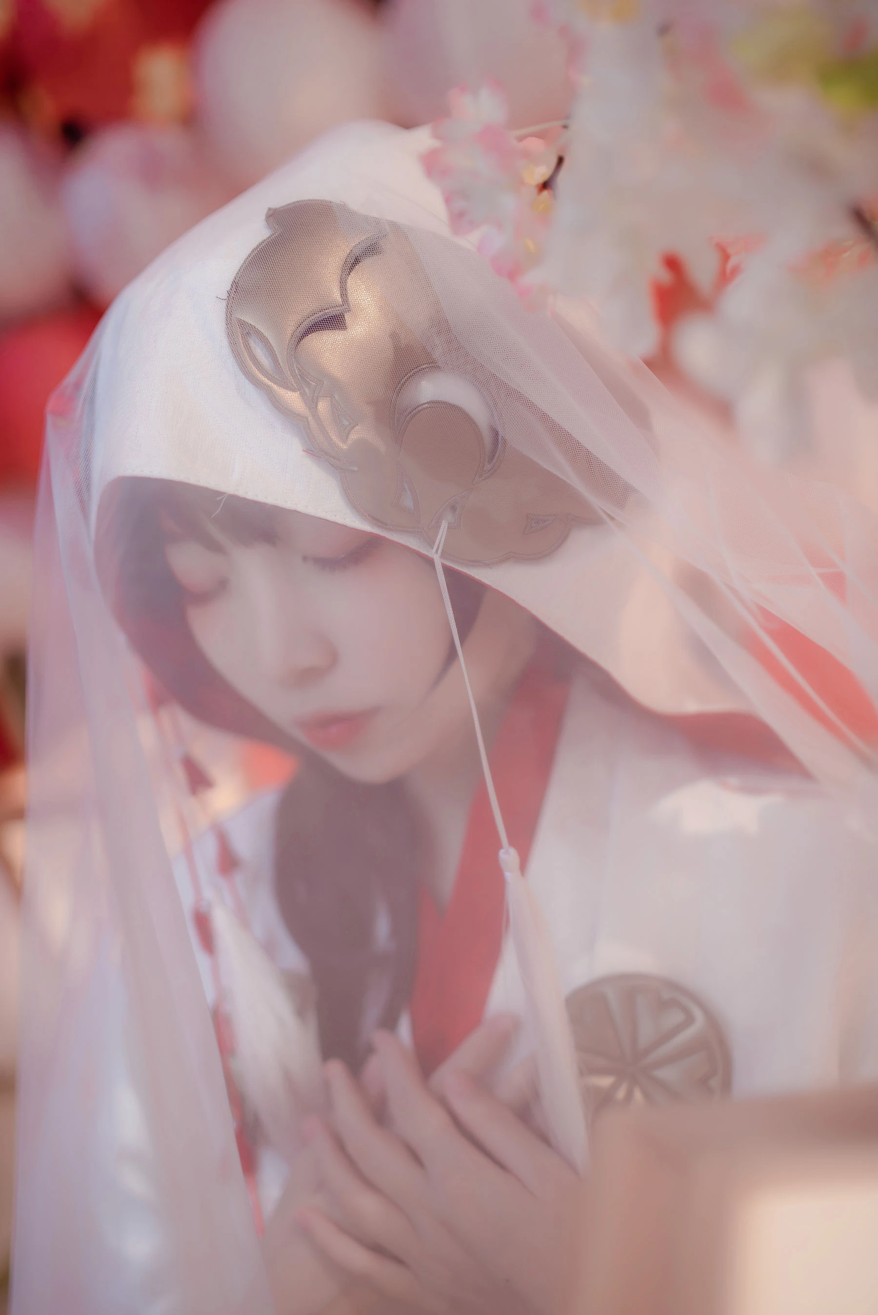 人气Coser二佐Nisa – 花嫁插图7