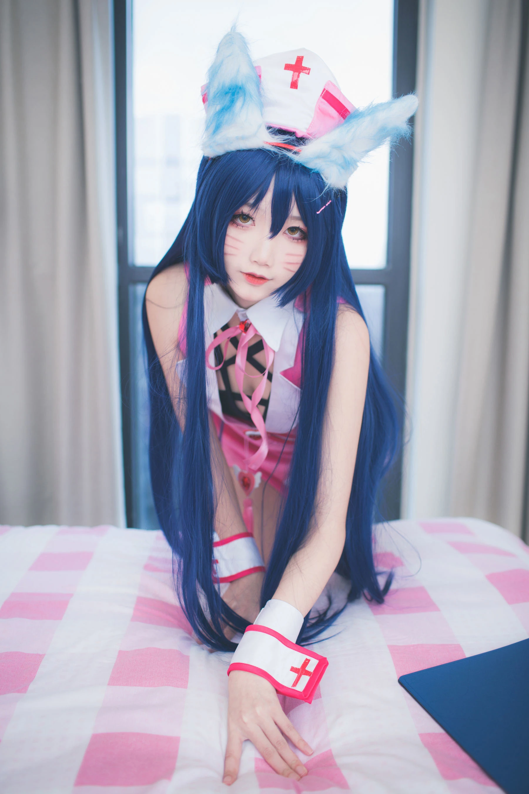 清纯少女五更百鬼 – 阿狸护士服插图3