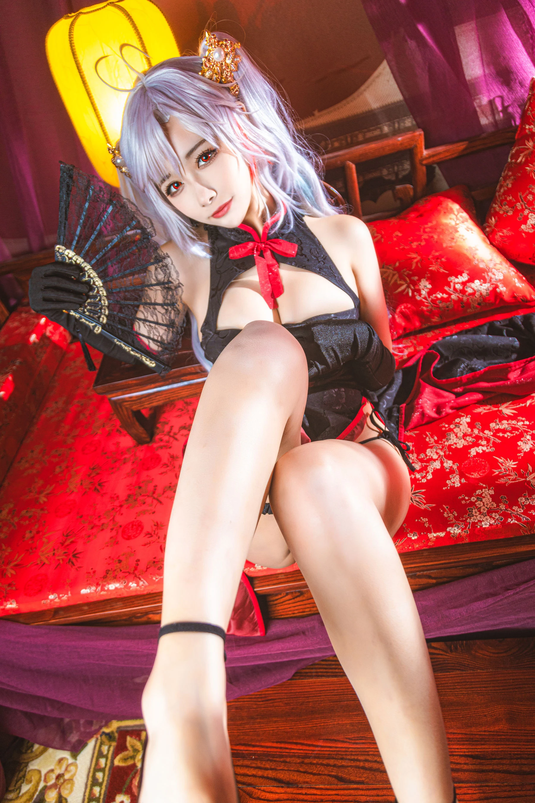 微博妹子Momoko葵葵 – 欧根之旗袍插图6