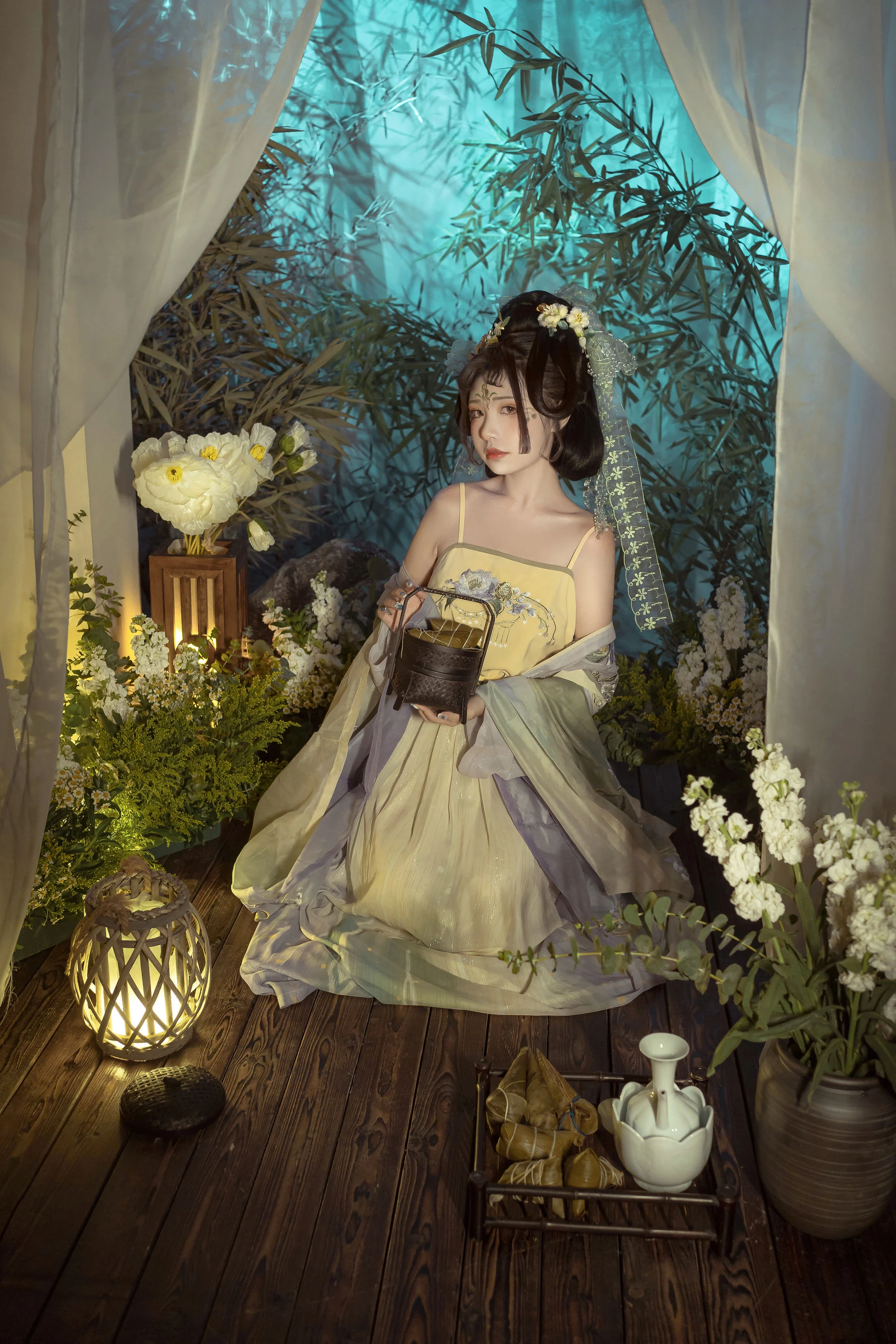 爆机少女喵小吉 – 浣溪沙.端午高清在线欣赏-撸撸奈子