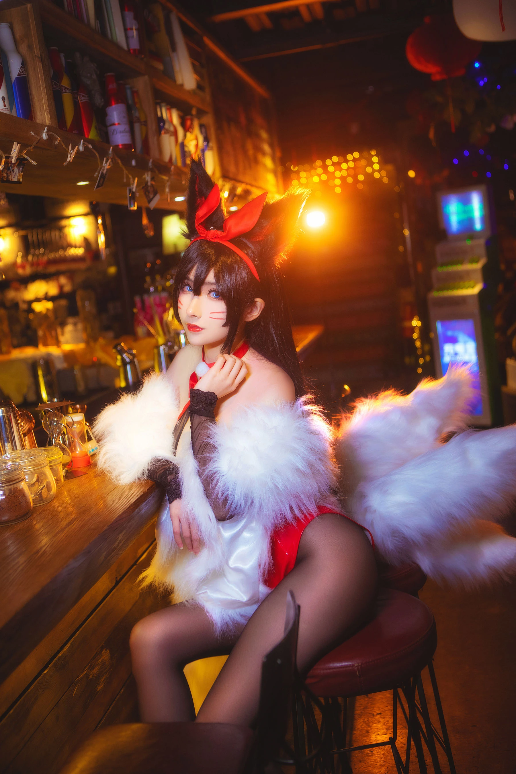 COS福利rioko凉凉子 兔女郎阿狸 [14P]插图4