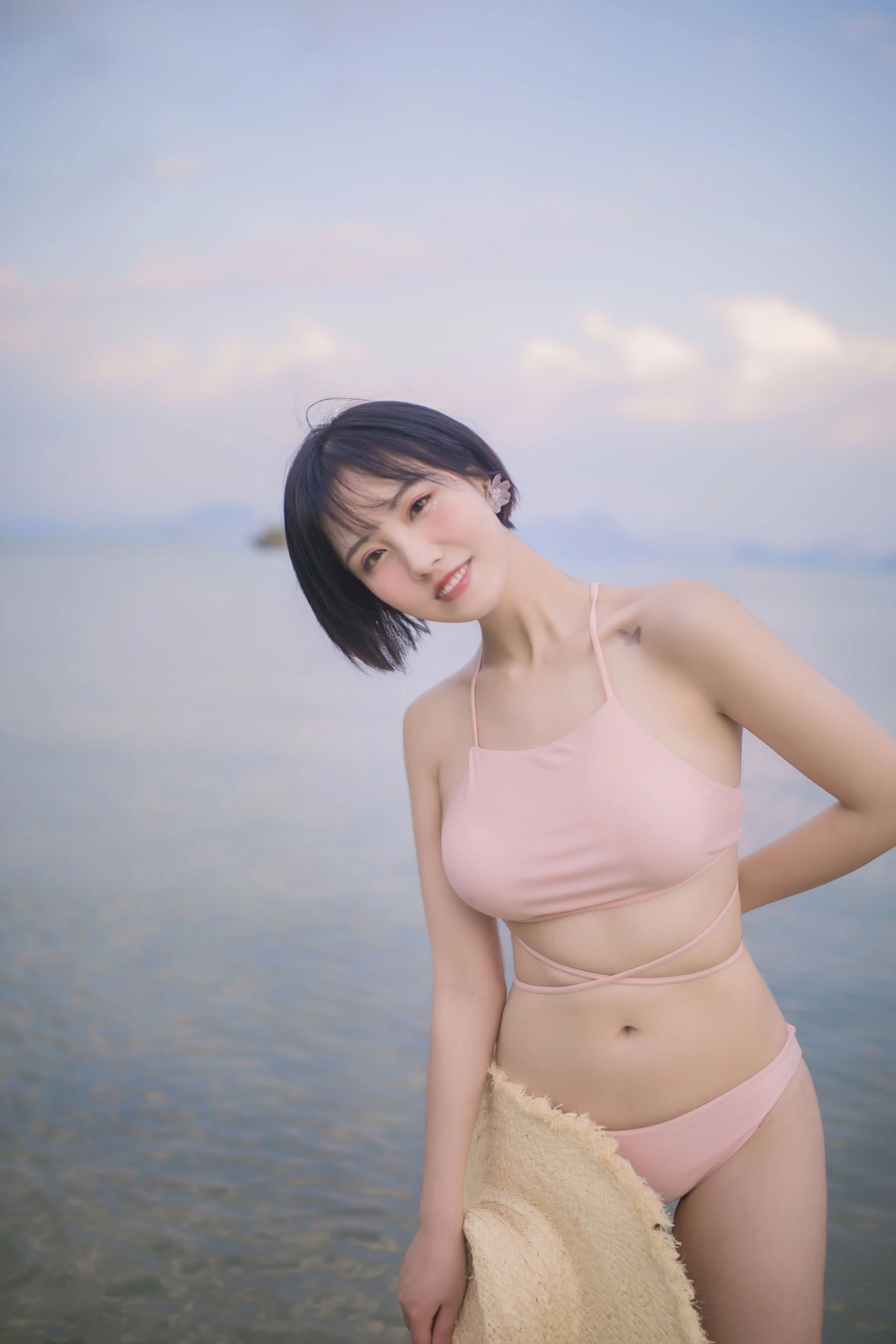 次元少女念雪ww – 粉色泳衣插图7