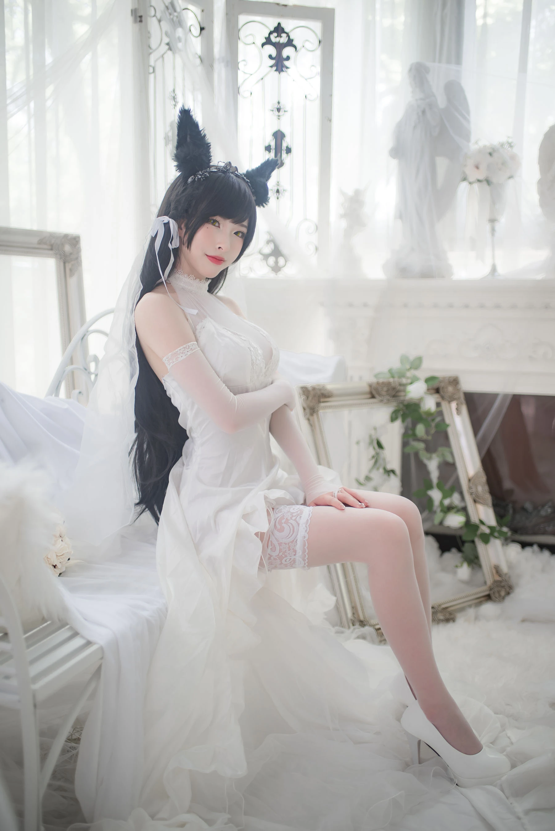 尤物清水由乃 – 爱宕婚纱插图7