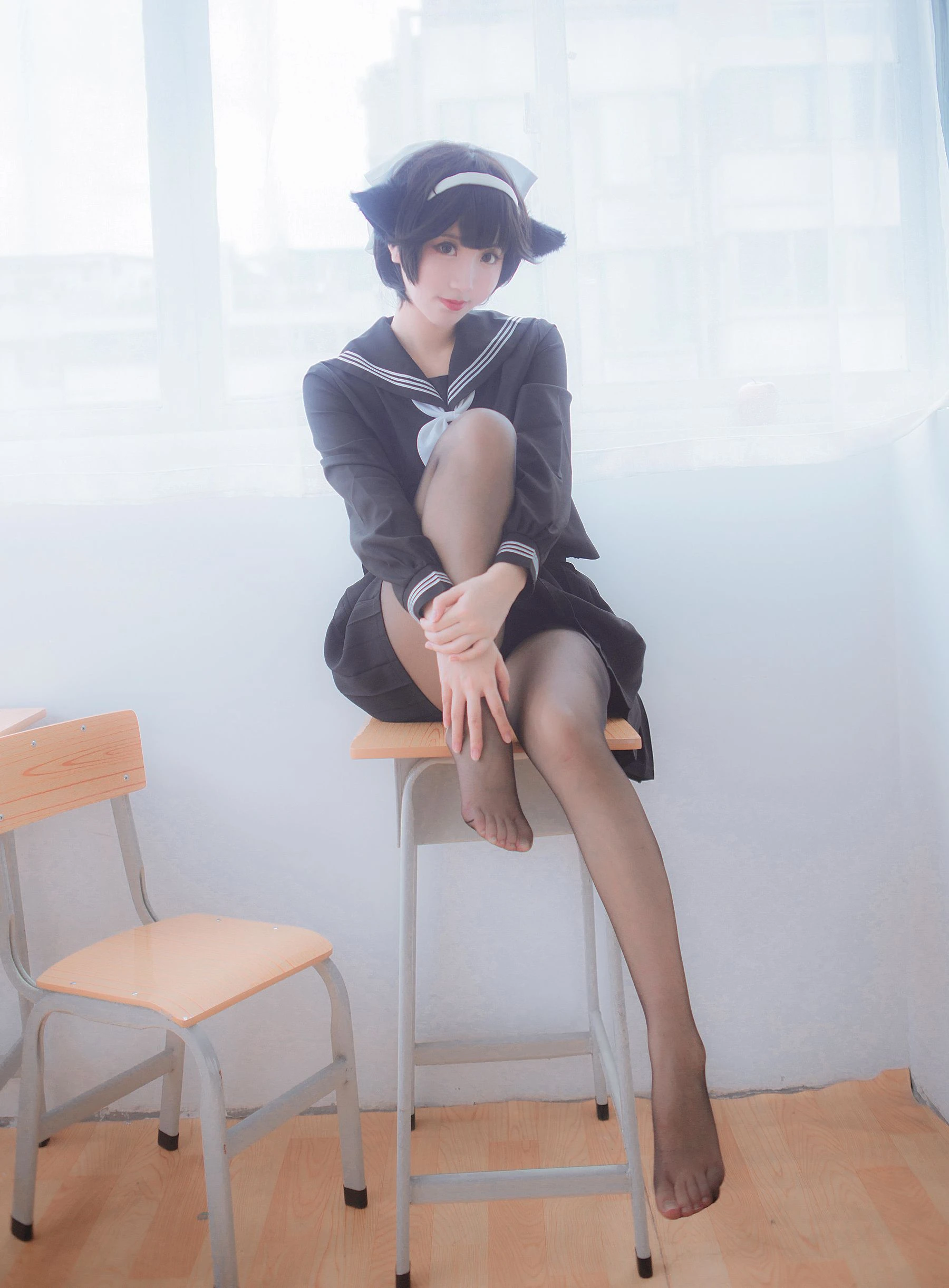 人气Coser黑川 獒犬制服插图6