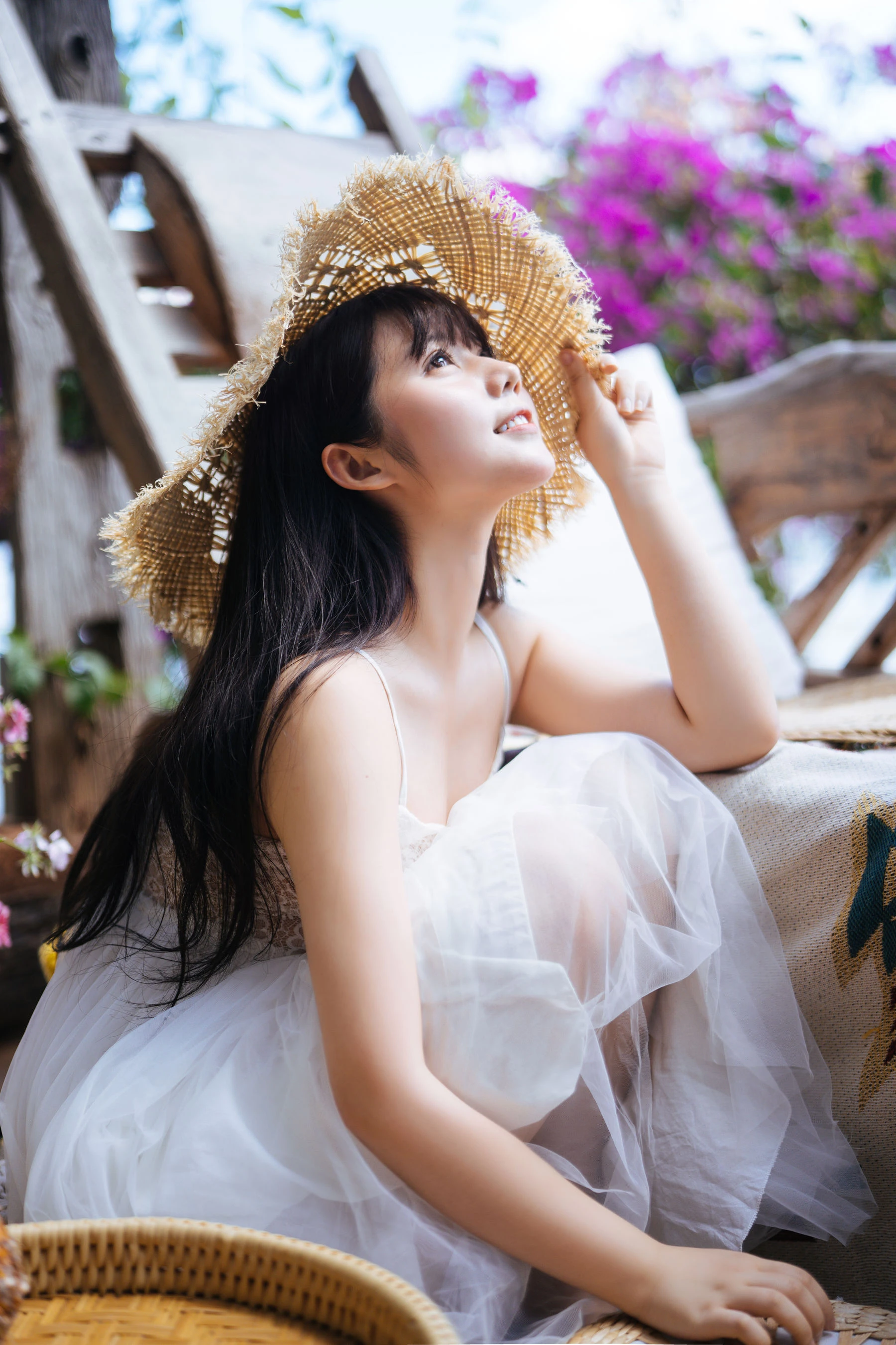 微博福利姬镜酱 – 静夏之白裙少女插图8