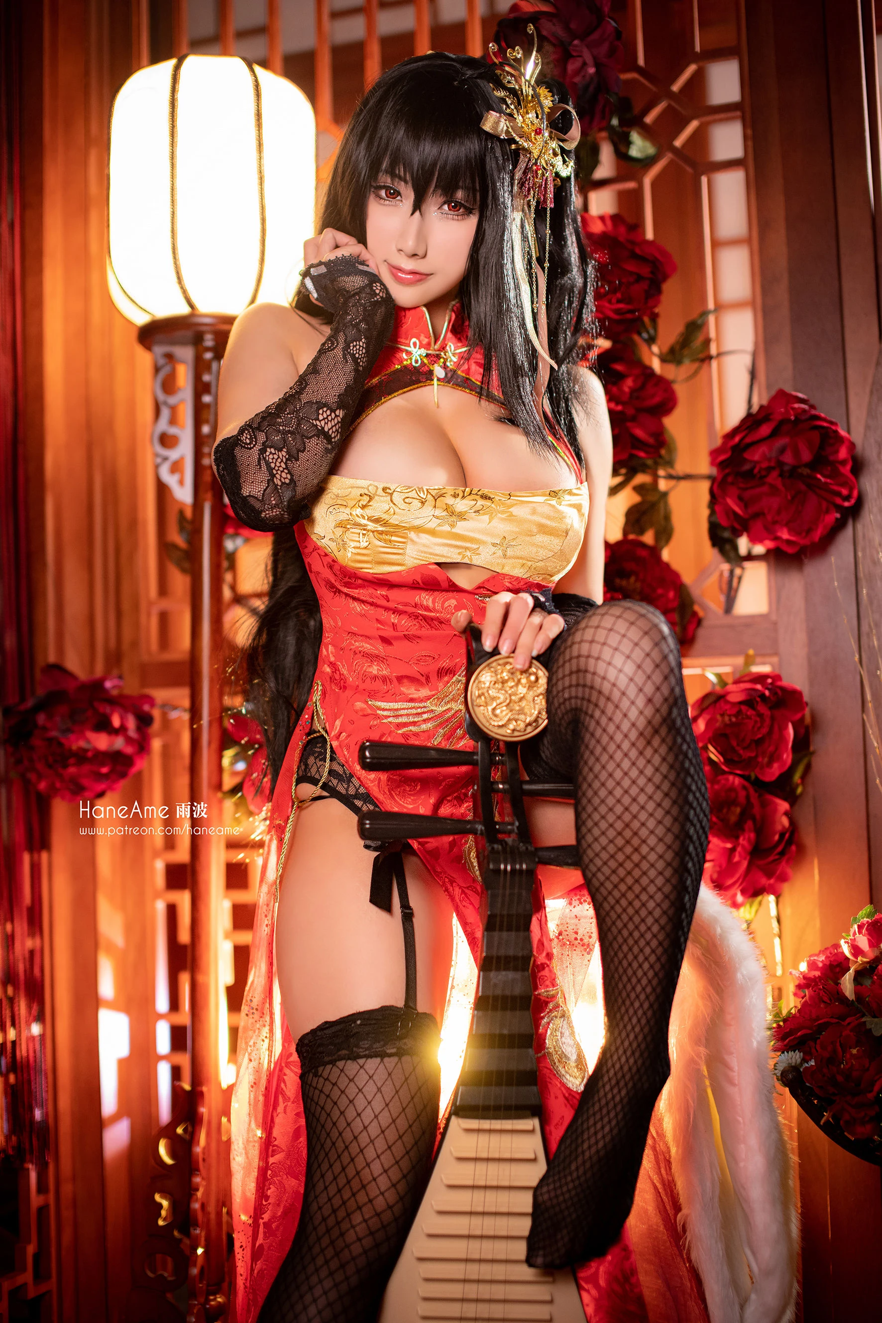 Hane Ame 雨波写真 – 大凤旗袍插图4