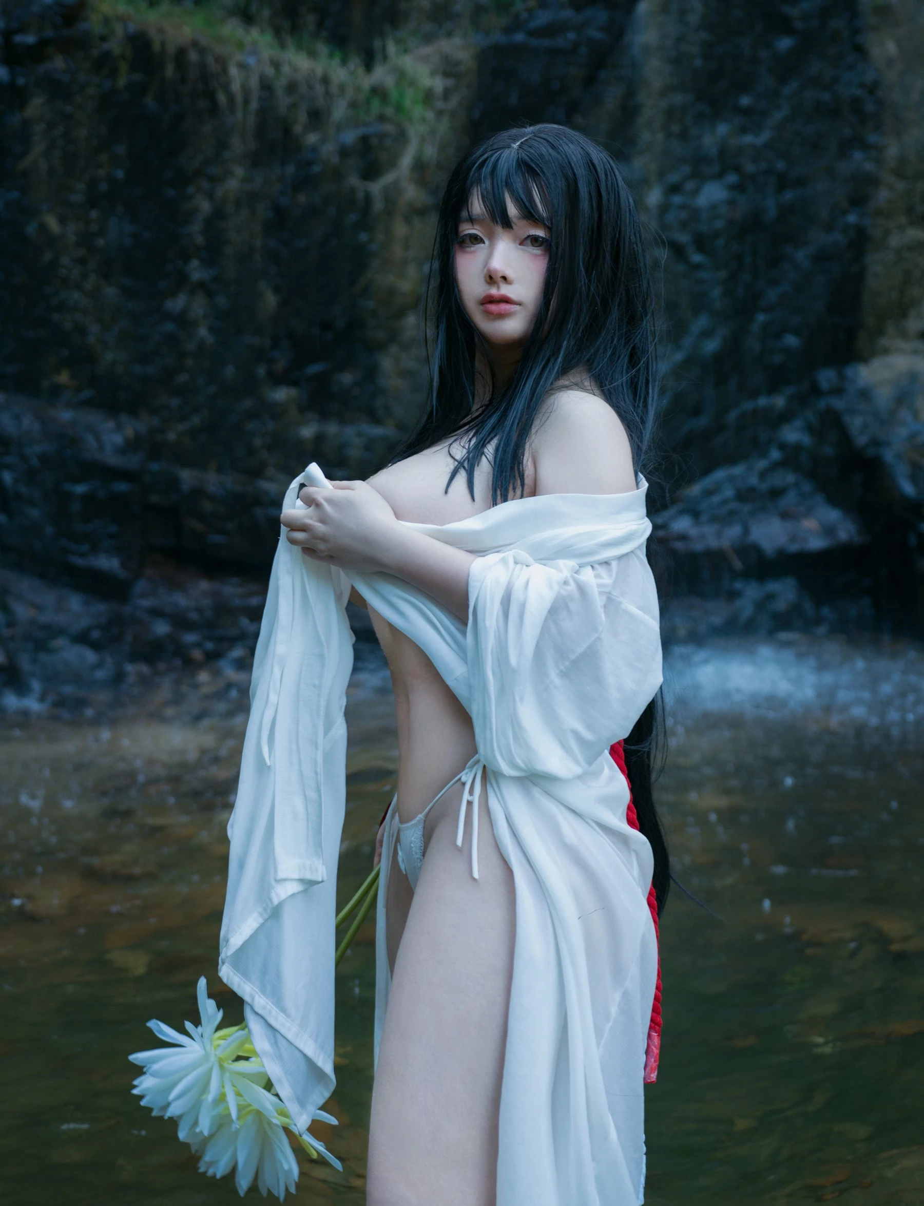 NinJA阿寨寨写真 – 神明巫女高清在线欣赏-撸撸奈子