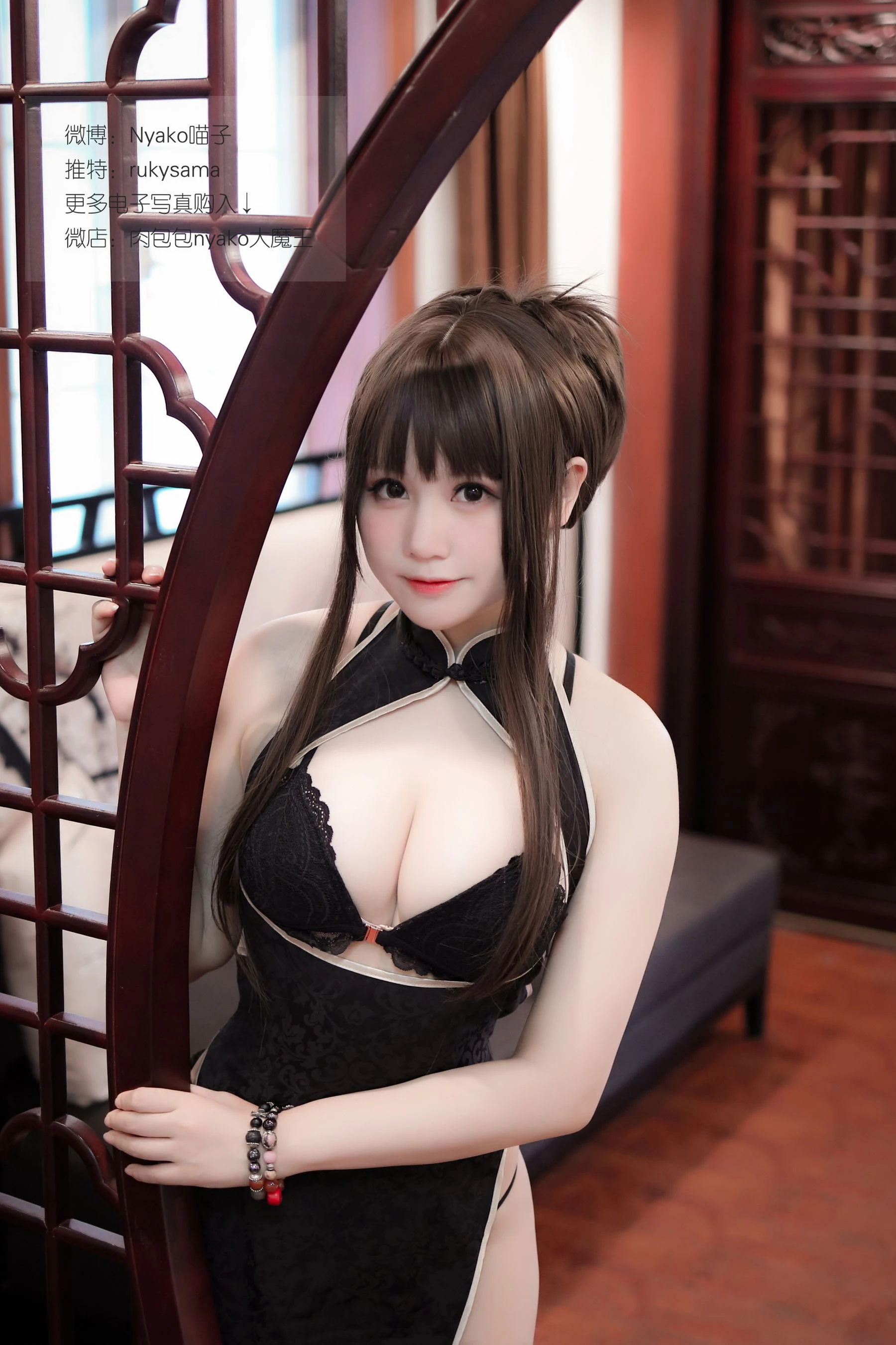 萌妹子Nyako喵子 旗袍本A插图2