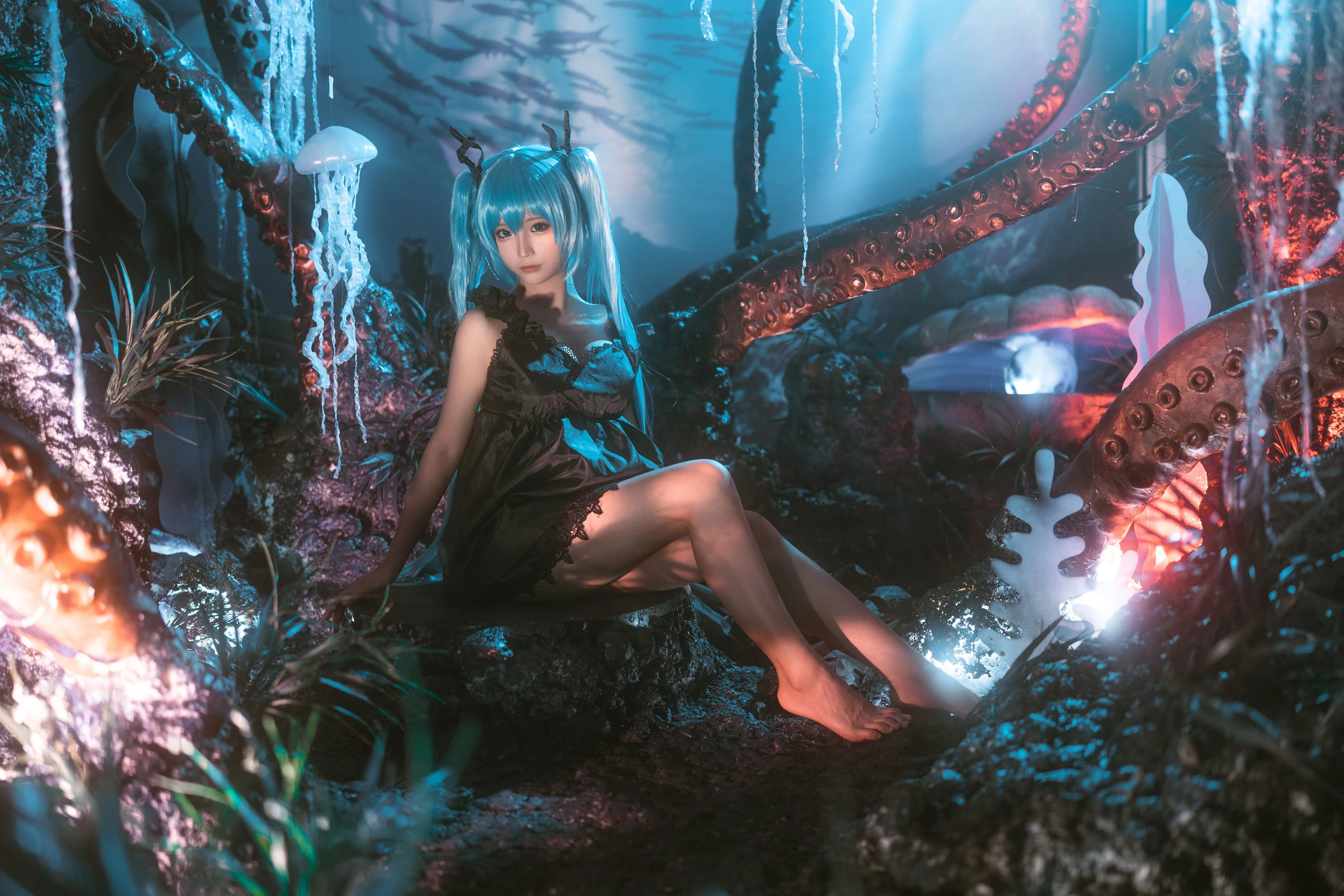 动漫博主蠢沫沫 – 深海少女 [44P]高清在线欣赏-撸撸奈子