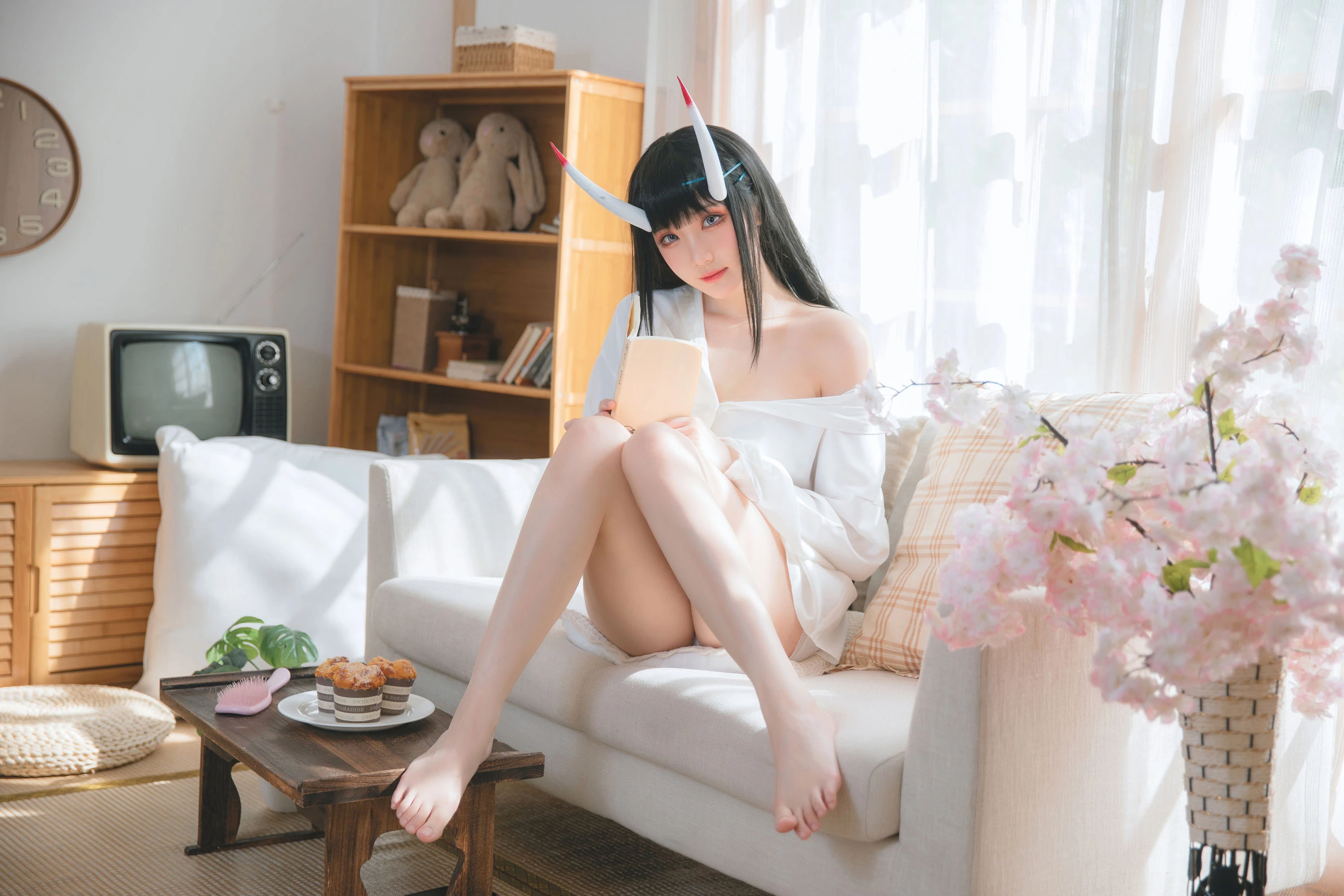 Coser瓜希酱福利 – 能代衬衣插图8