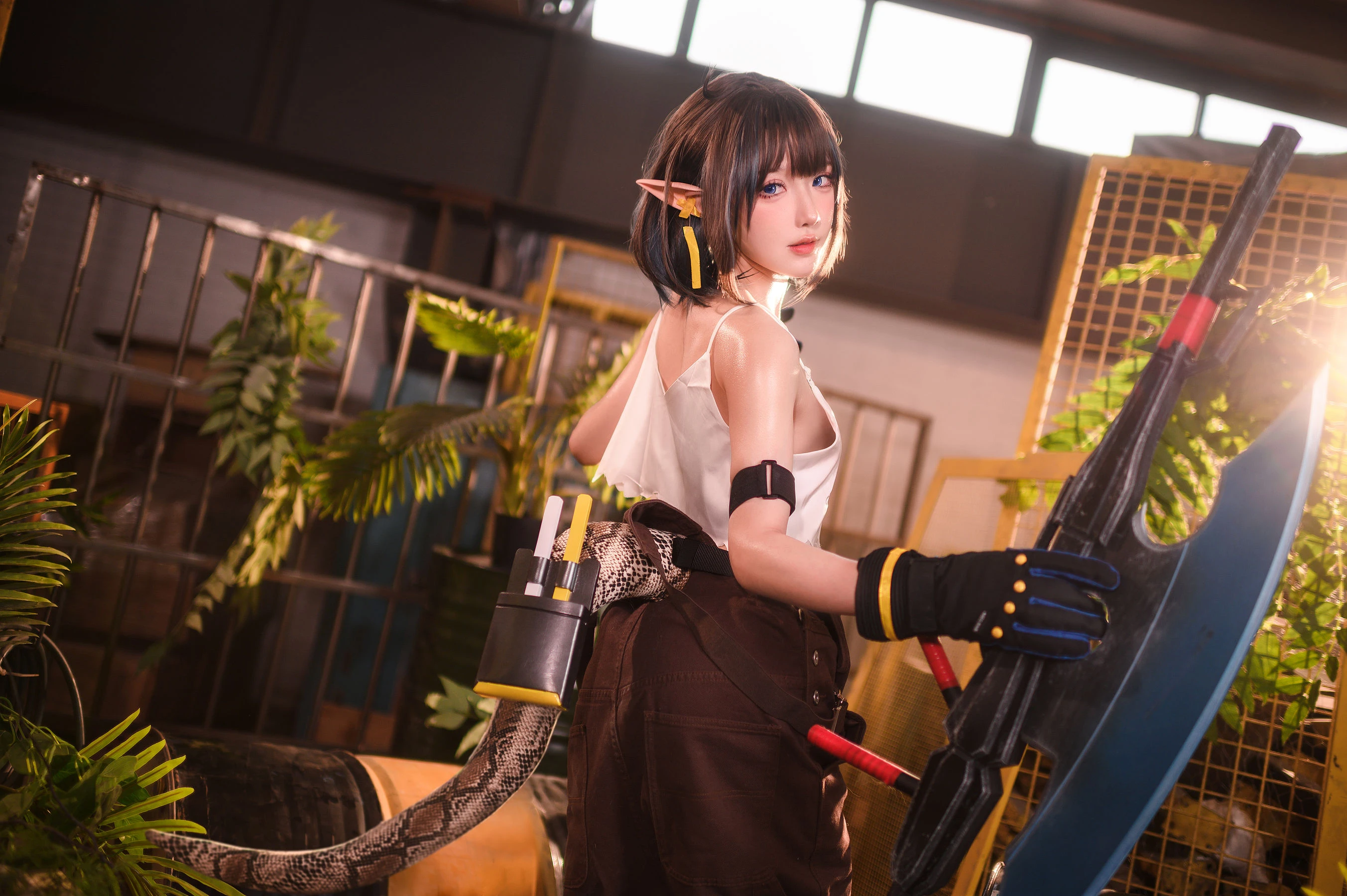 动漫博主阿包也是兔娘 – 明日方舟 森蚺插图2