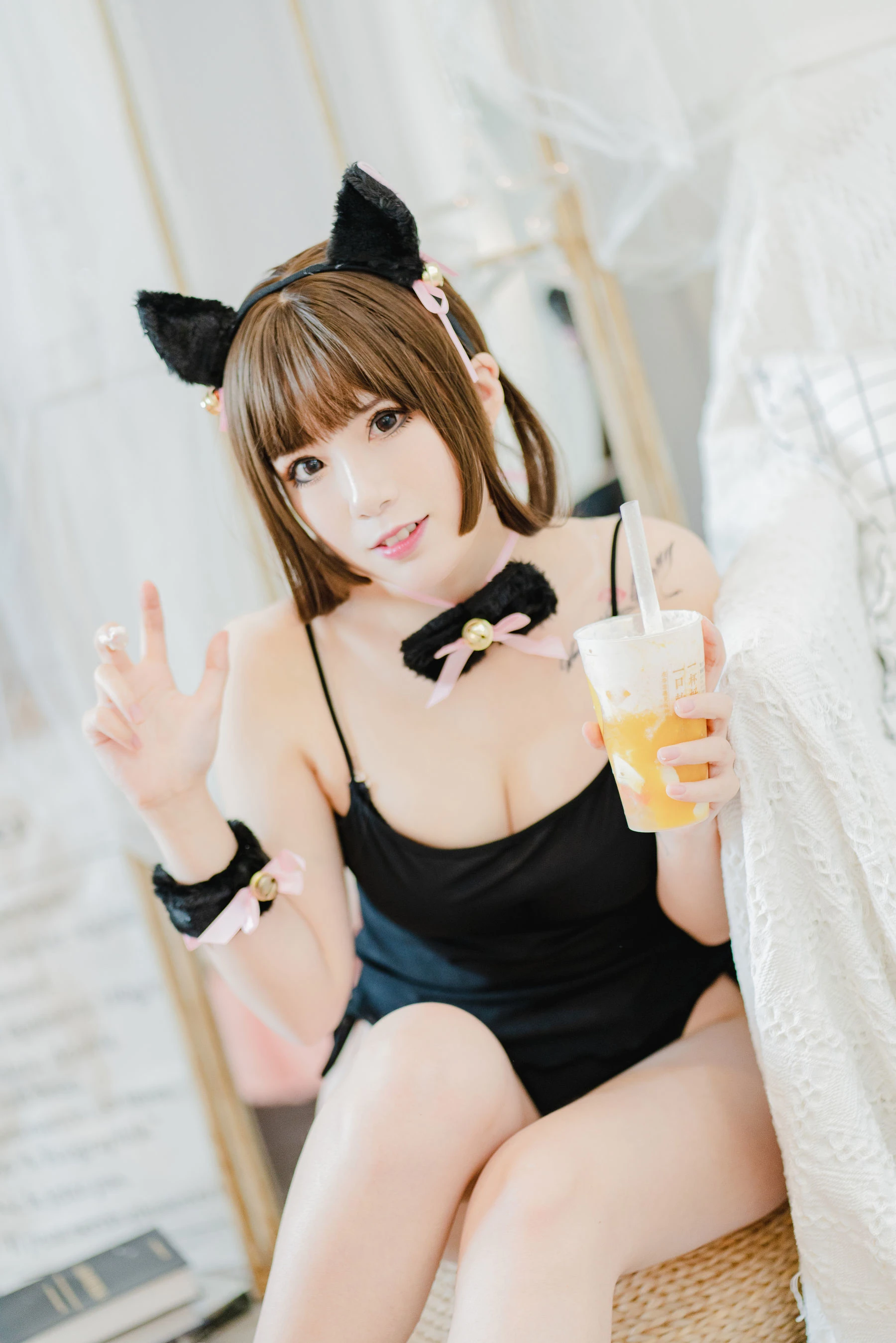 次元少女羊大真人 猫娘插图5