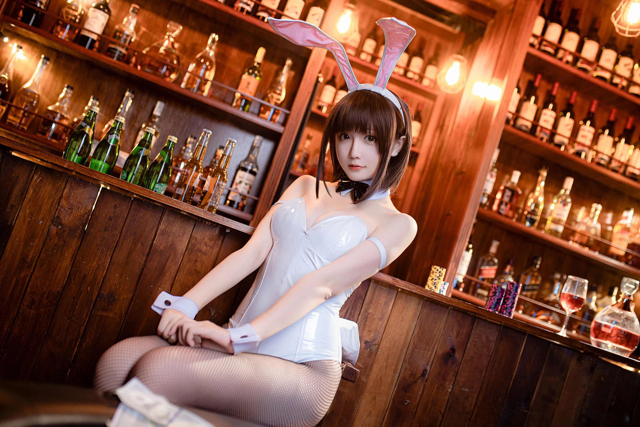 Coser小姐姐星之迟迟 – 加藤惠 兔女郎插图2