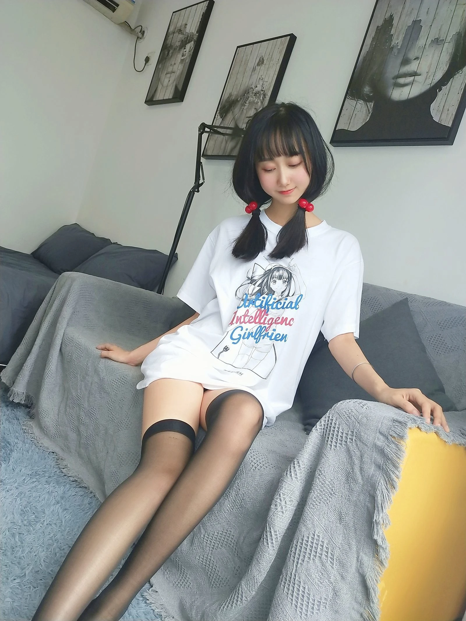 木绵绵OwO – 智能型彼女T恤图插图1