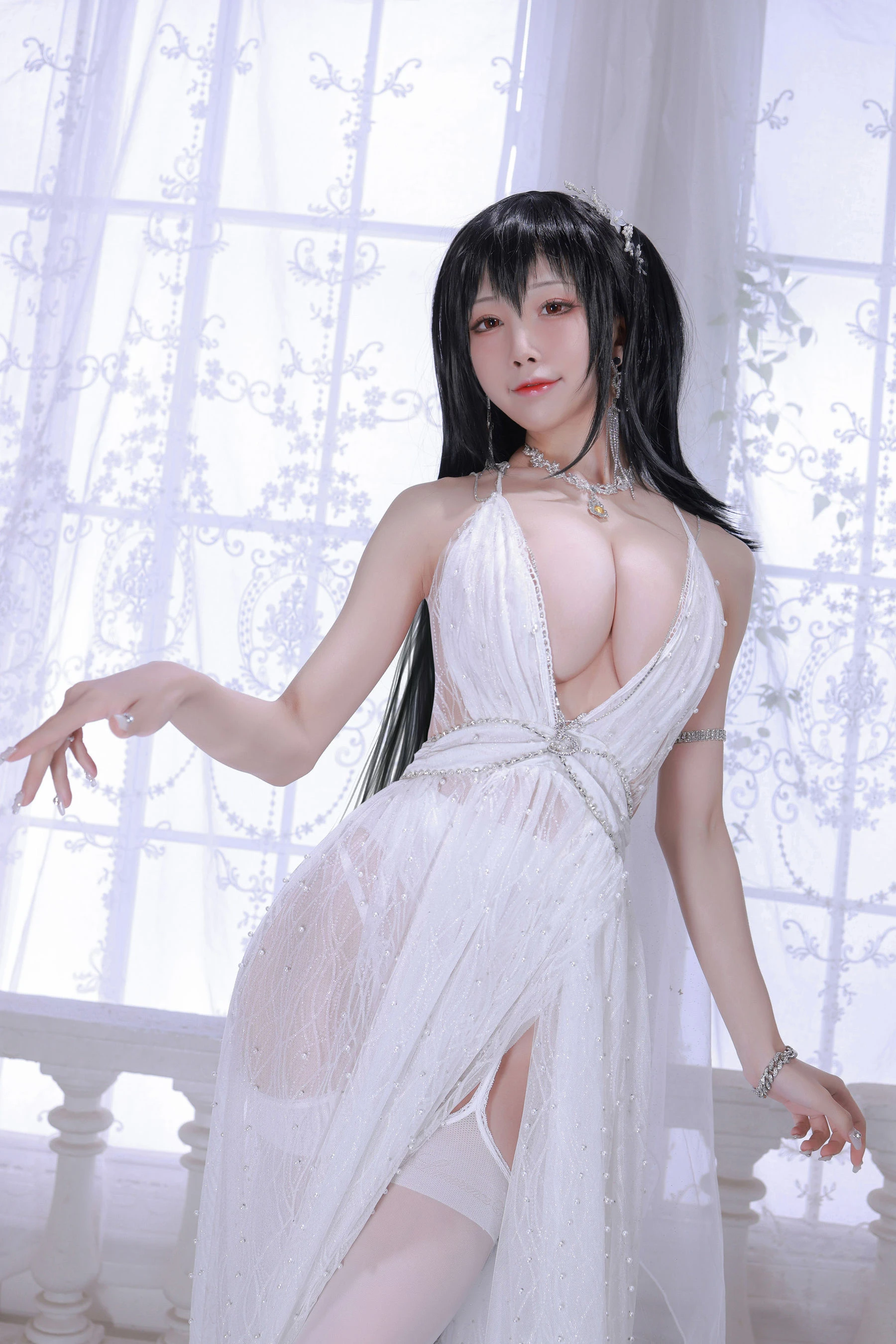 动漫博主水淼aqua – 大凤婚纱插图1