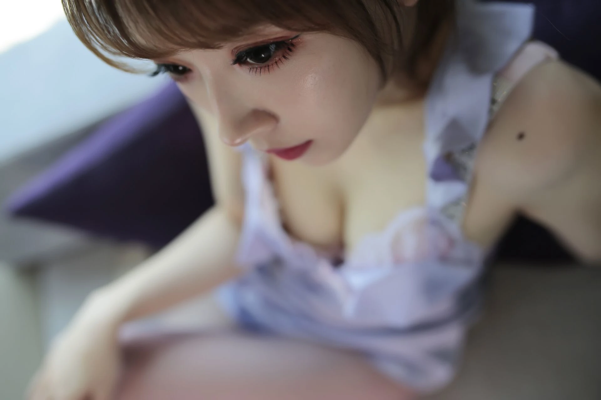 斗鱼主播小女巫露娜 – 粉紫兔兔插图4
