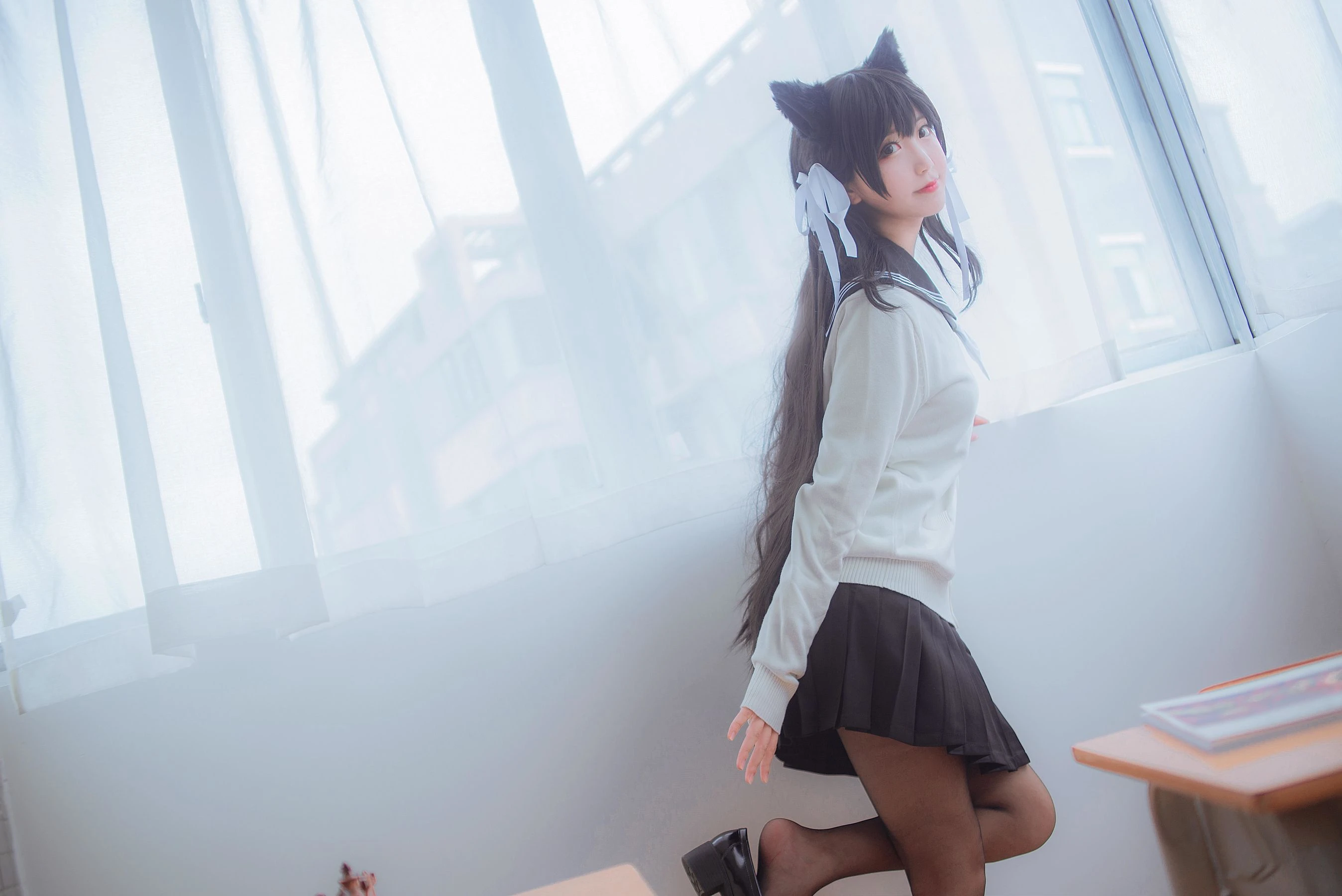 人气Coser黑川 獒犬制服插图1