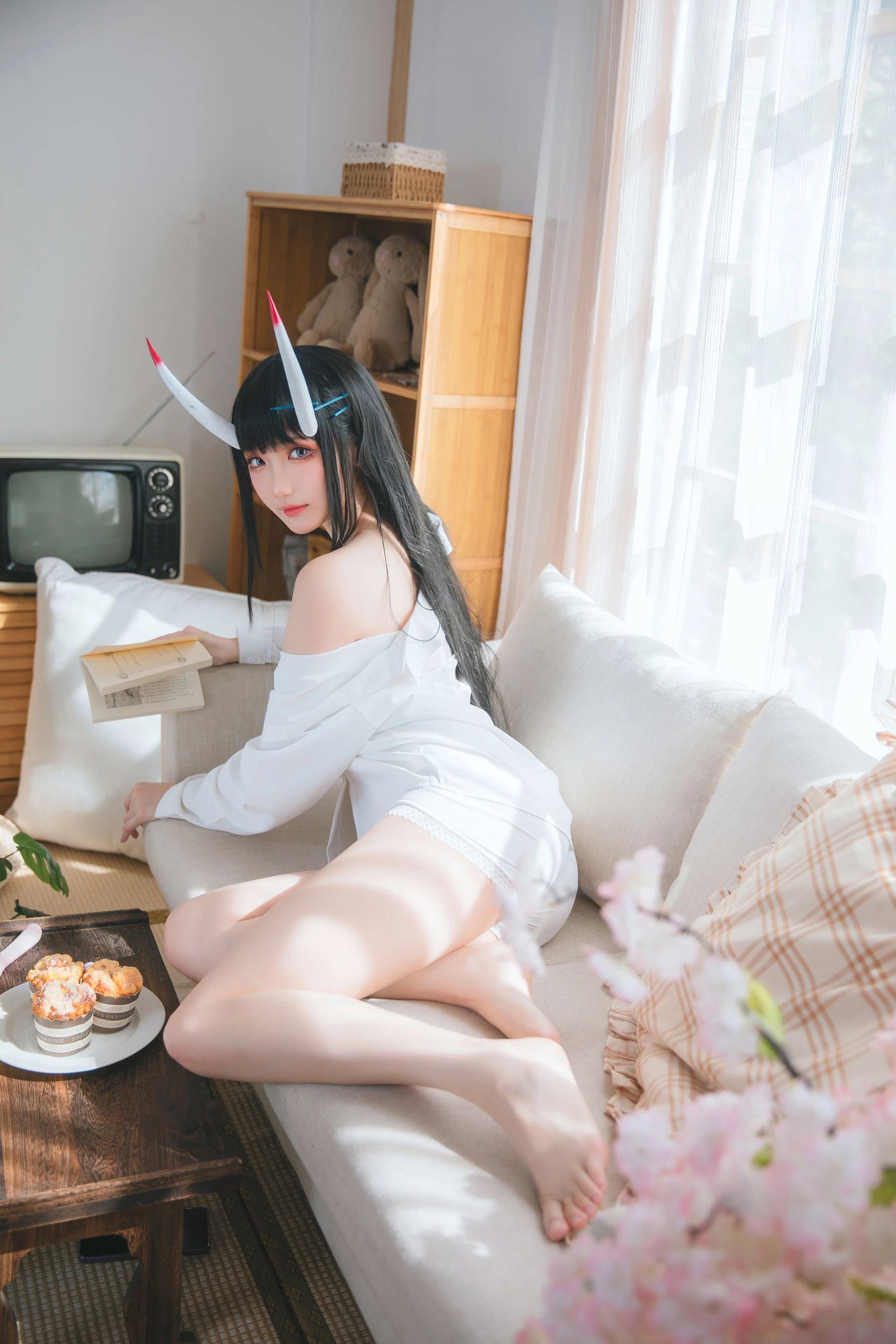 Coser瓜希酱福利 – 能代衬衣插图6