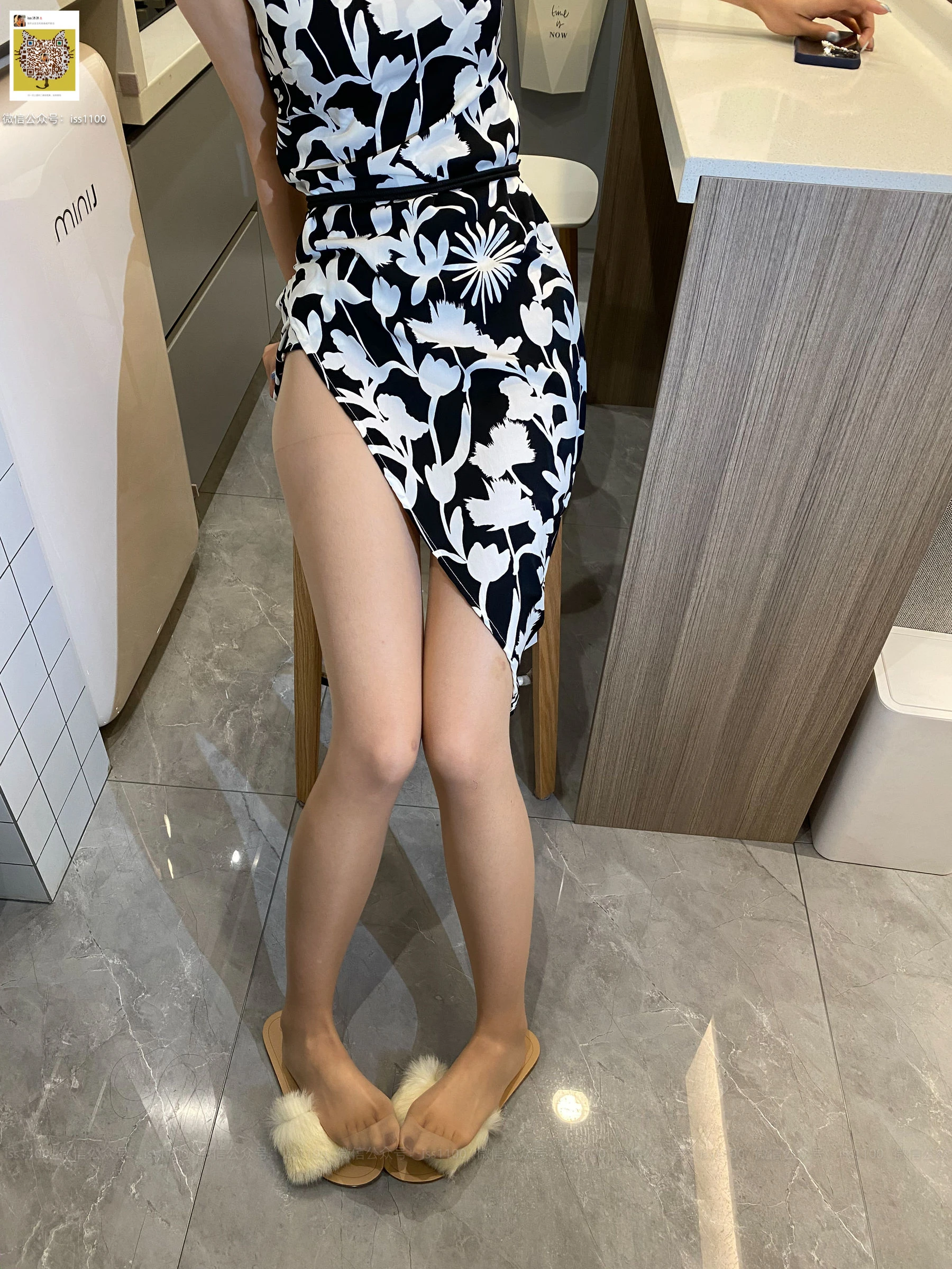 [ISS系列] 美晗 厨娘肉色连裤袜插图1